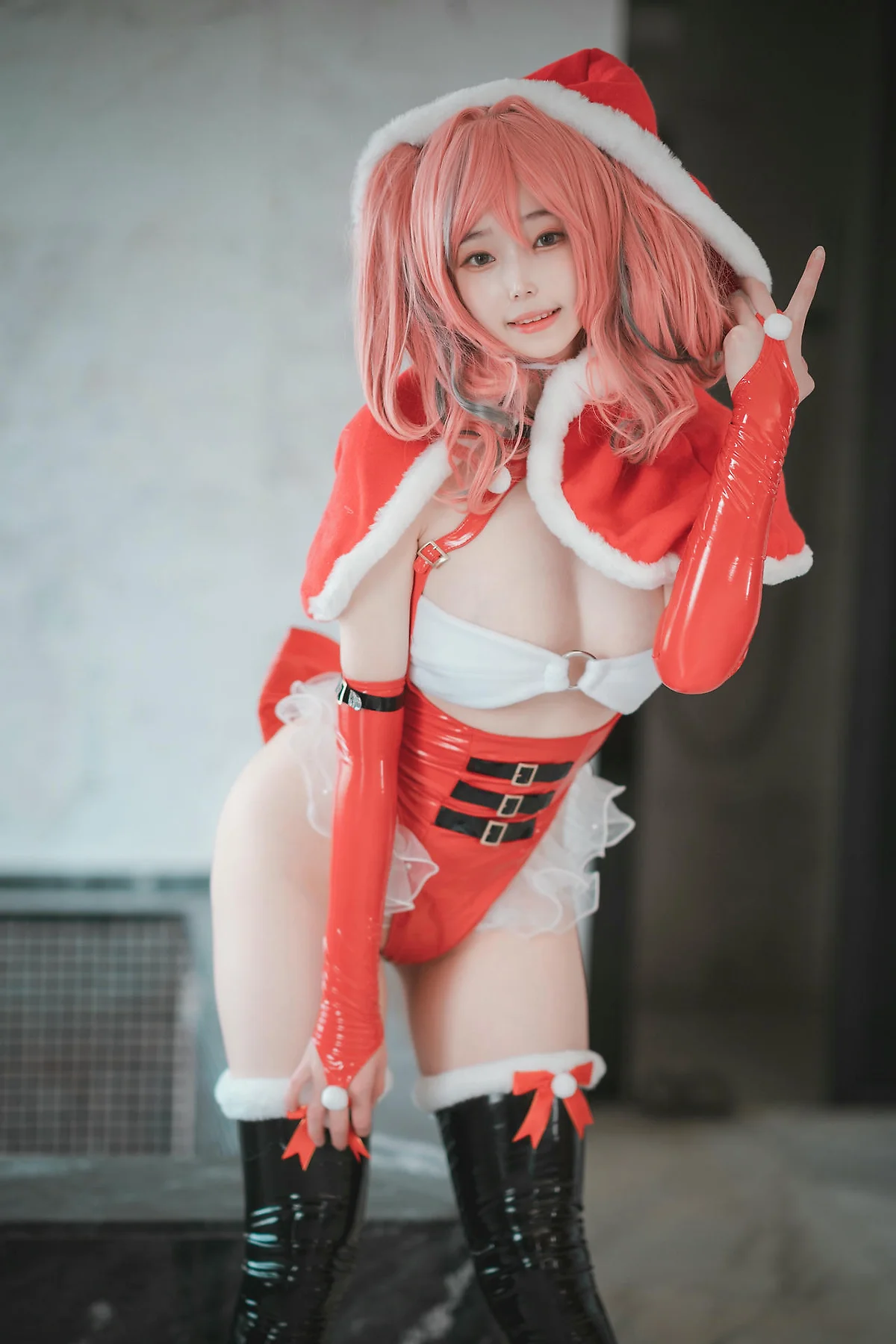 DJAWA No.091 Bambi红色连体衣少女 - 6