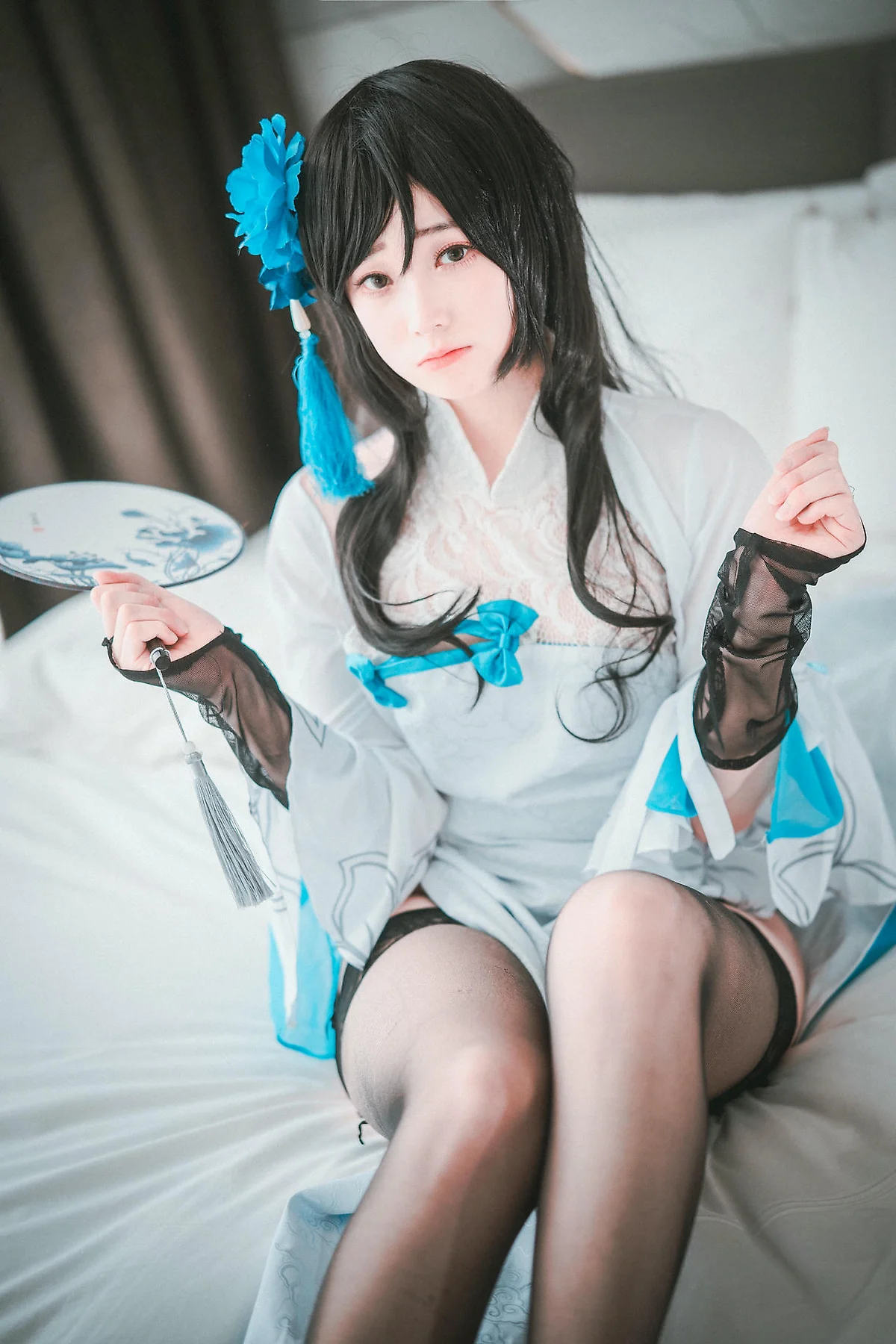DJAWA No.093 Bambi黑丝吊袜性感少女 - 6