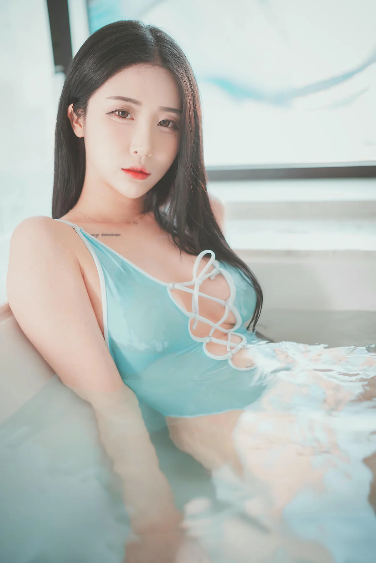 DJAWA No.095 Bomi浴缸湿身比基尼 - 6