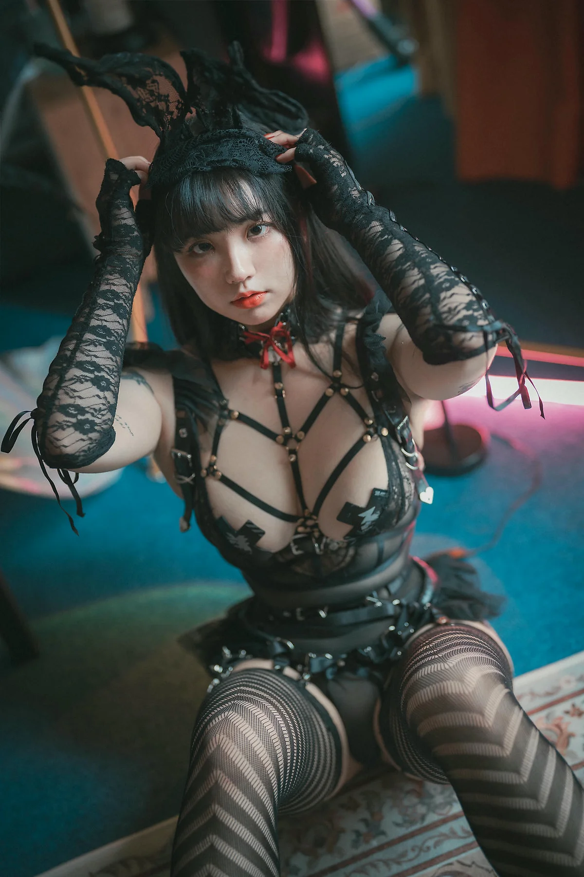 DJAWA No.098 Echi Reine纹身翘臀少女 - 10