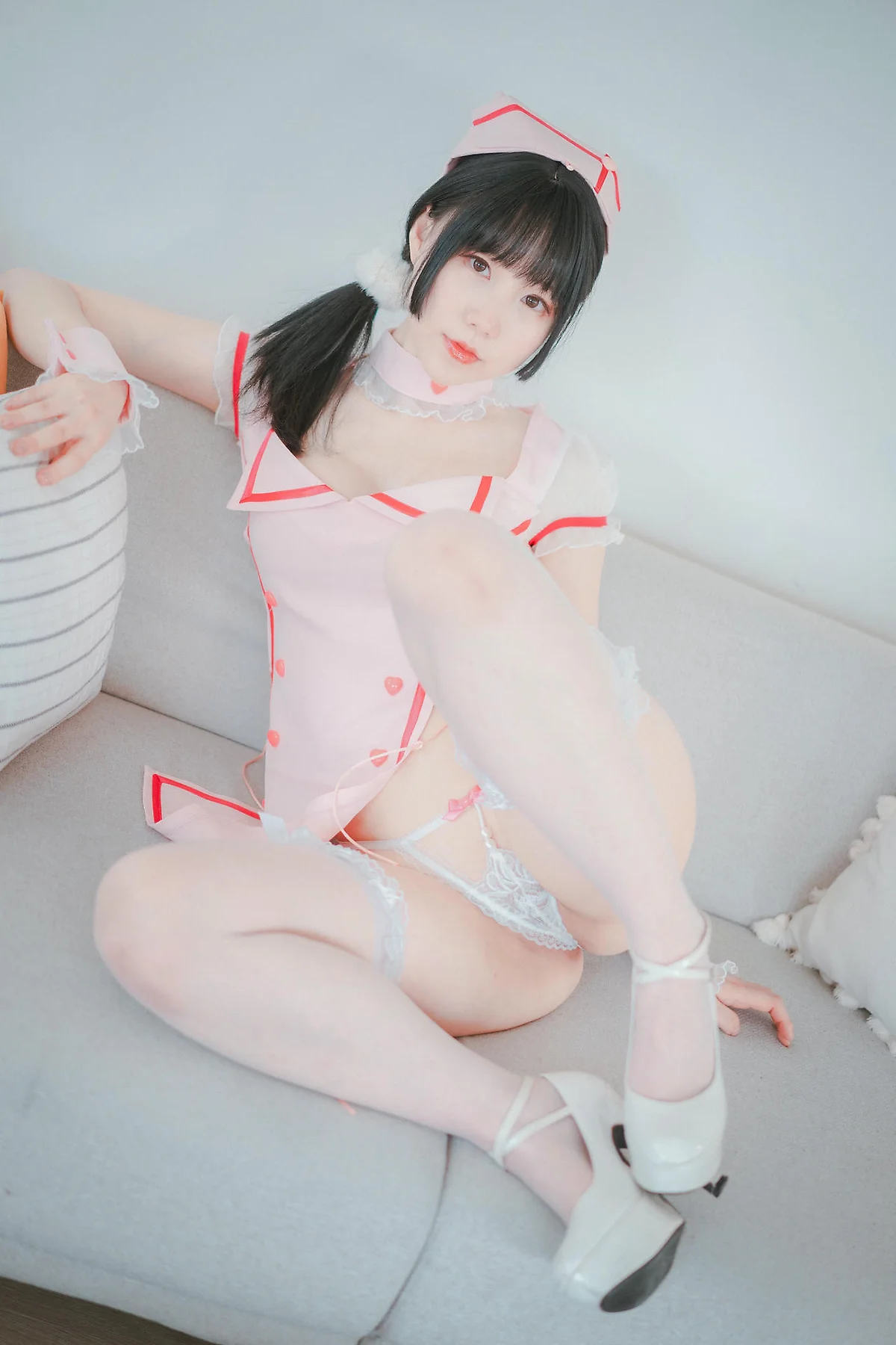 DJAWA No.102 Jamong少女护士玉体写真 - 8