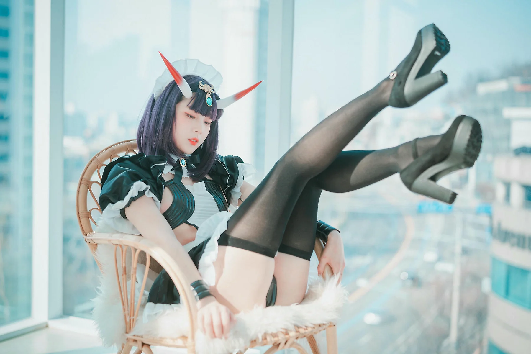 DJAWA No.103 Jang Joo少女女仆制服 - 4