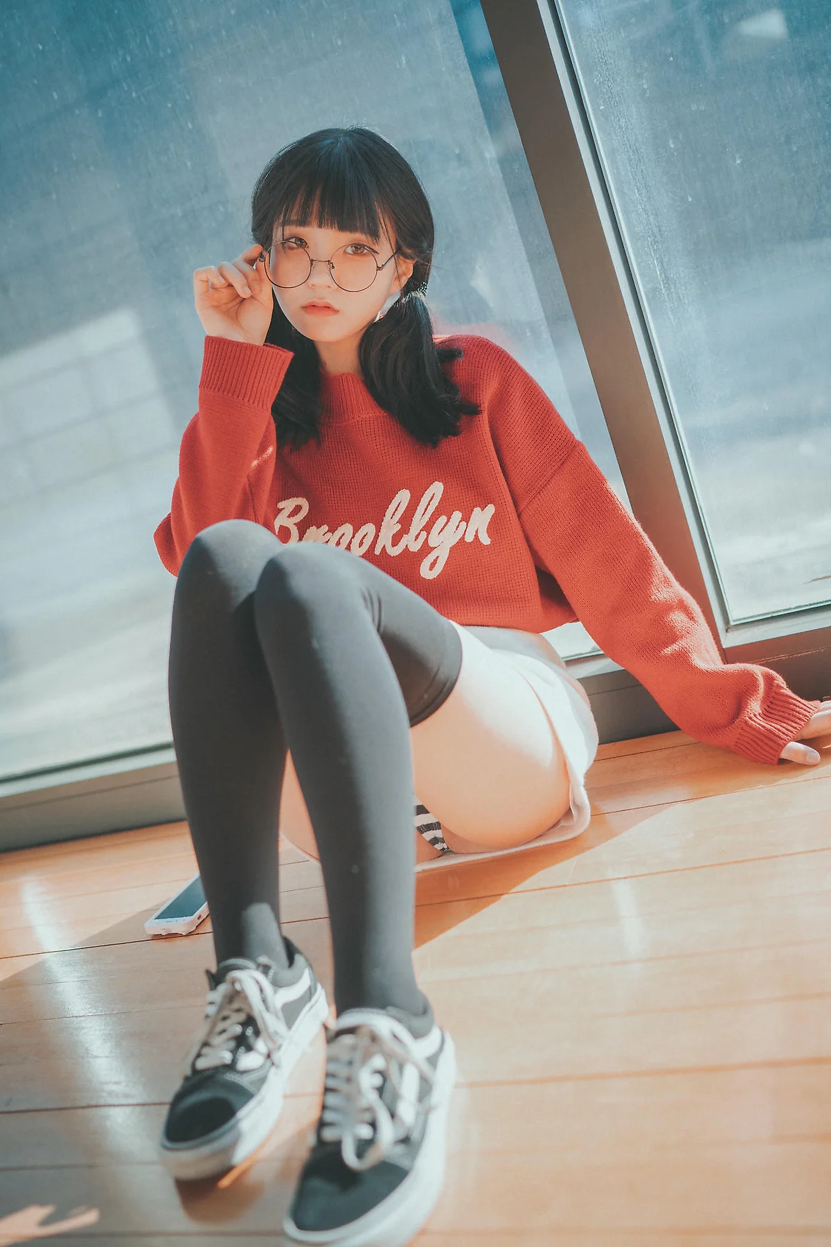 DJAWA No.105 Jeong Jenny红衣双马尾少女 - 3