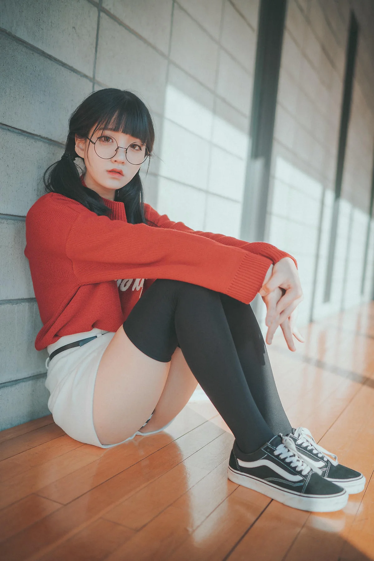DJAWA No.105 Jeong Jenny红衣双马尾少女 - 4