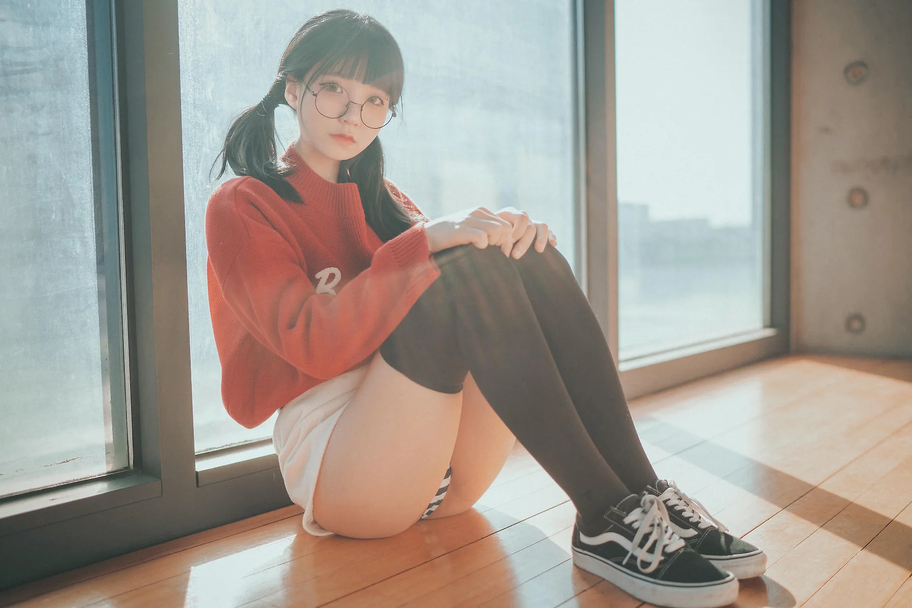 DJAWA No.105 Jeong Jenny红衣双马尾少女 - 10