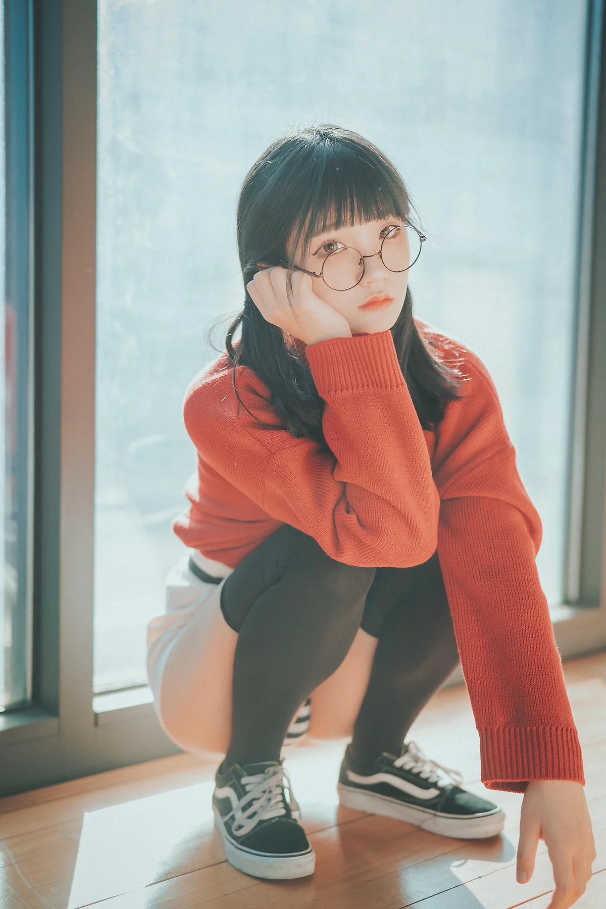 DJAWA No.105 Jeong Jenny红衣双马尾少女 - 3