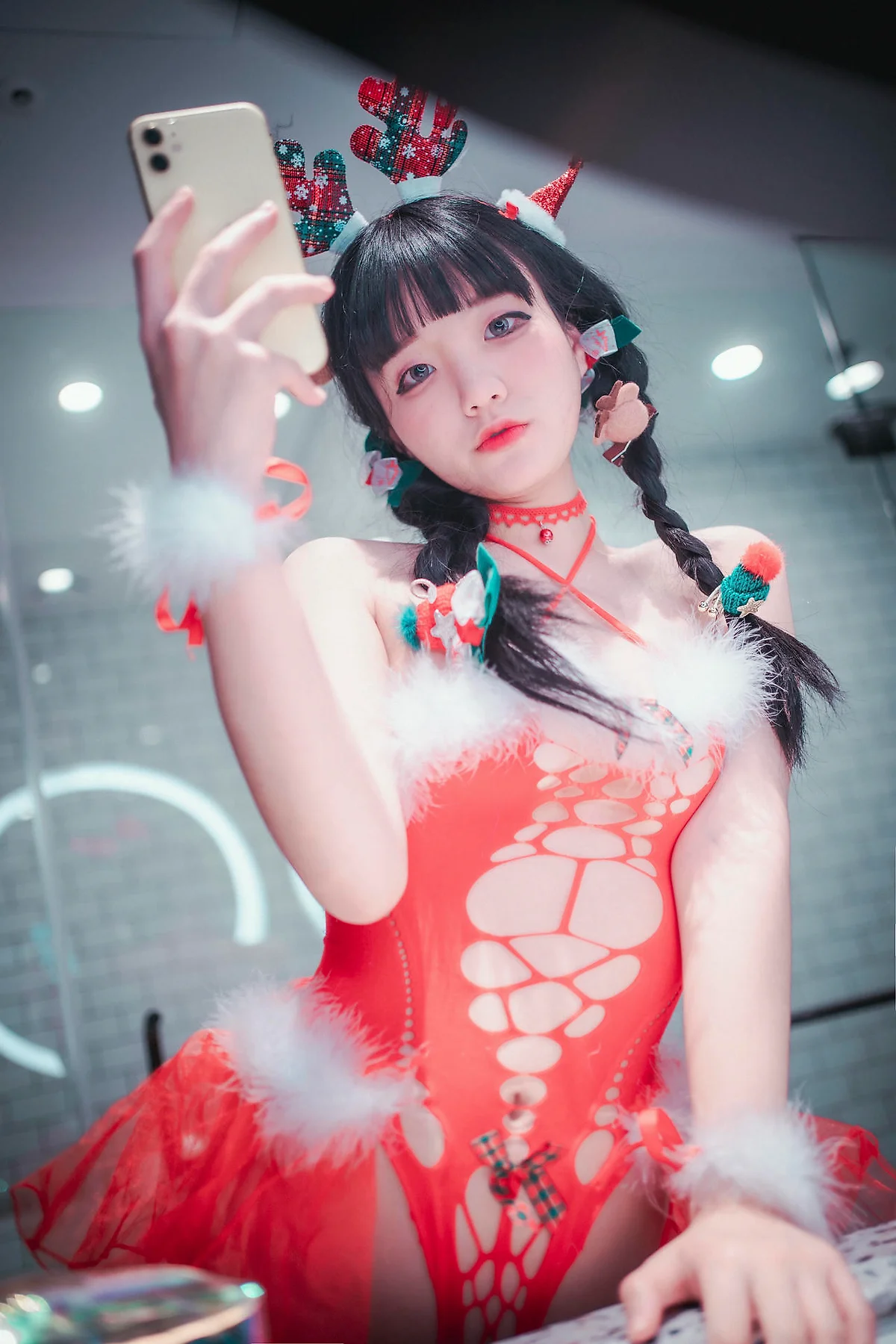 DJAWA No.106 Jeong Jenny红色麋鹿少女 - 6