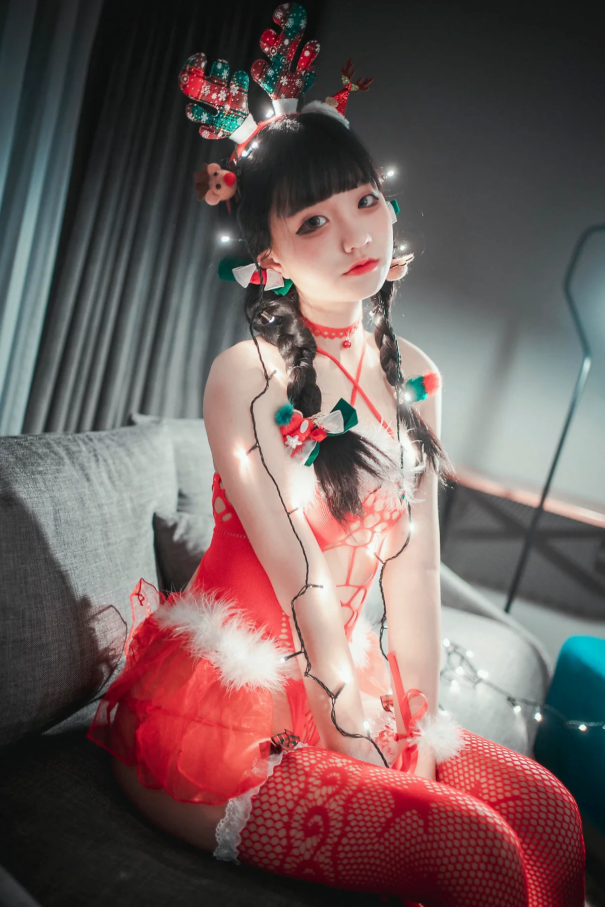DJAWA No.106 Jeong Jenny红色麋鹿少女 - 3