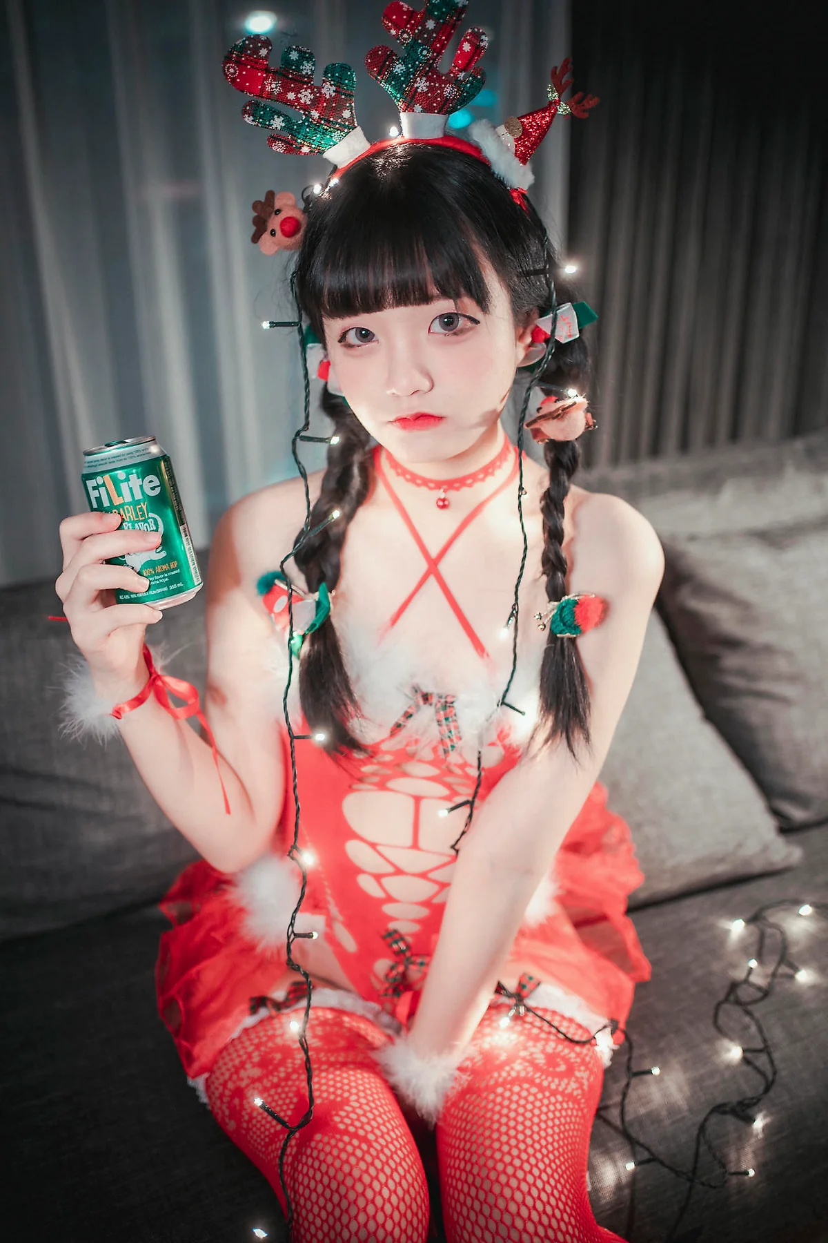 DJAWA No.106 Jeong Jenny红色麋鹿少女 - 5