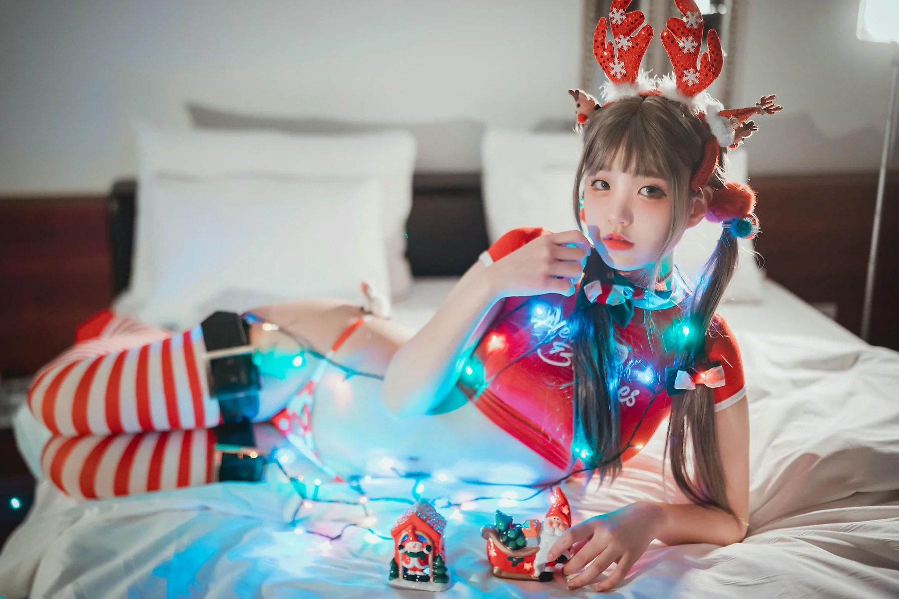 DJAWA No.106 Jeong Jenny红色麋鹿少女 - 7