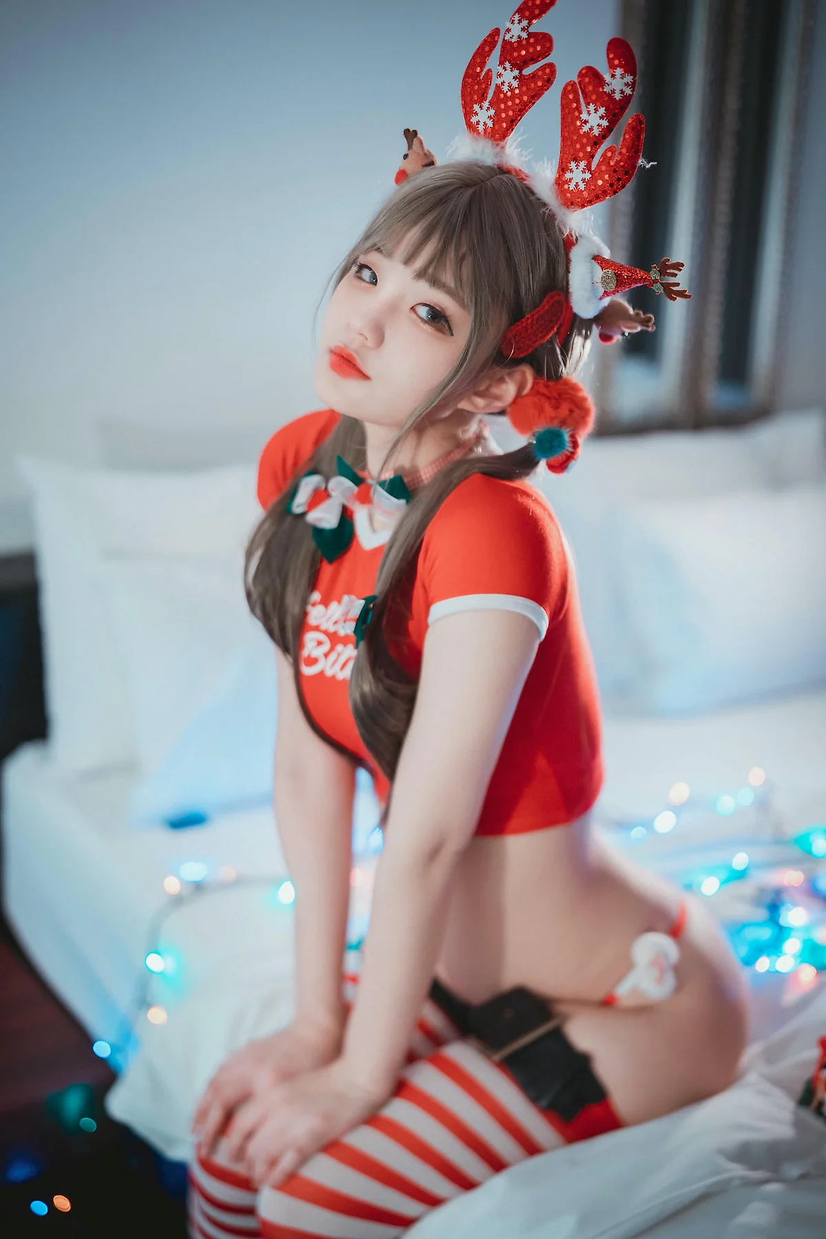 DJAWA No.106 Jeong Jenny红色麋鹿少女 - 1