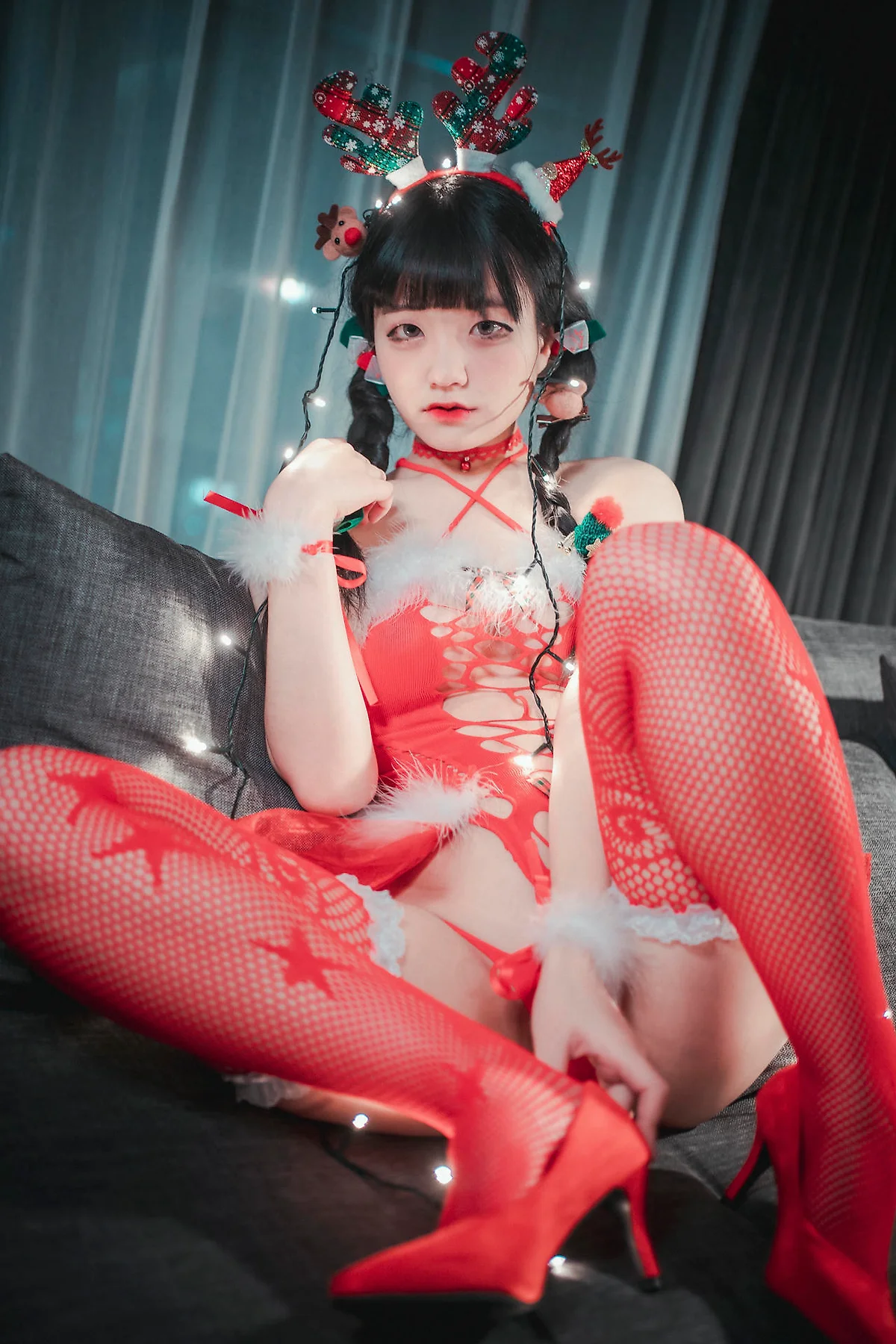 DJAWA No.106 Jeong Jenny红色麋鹿少女 - 2