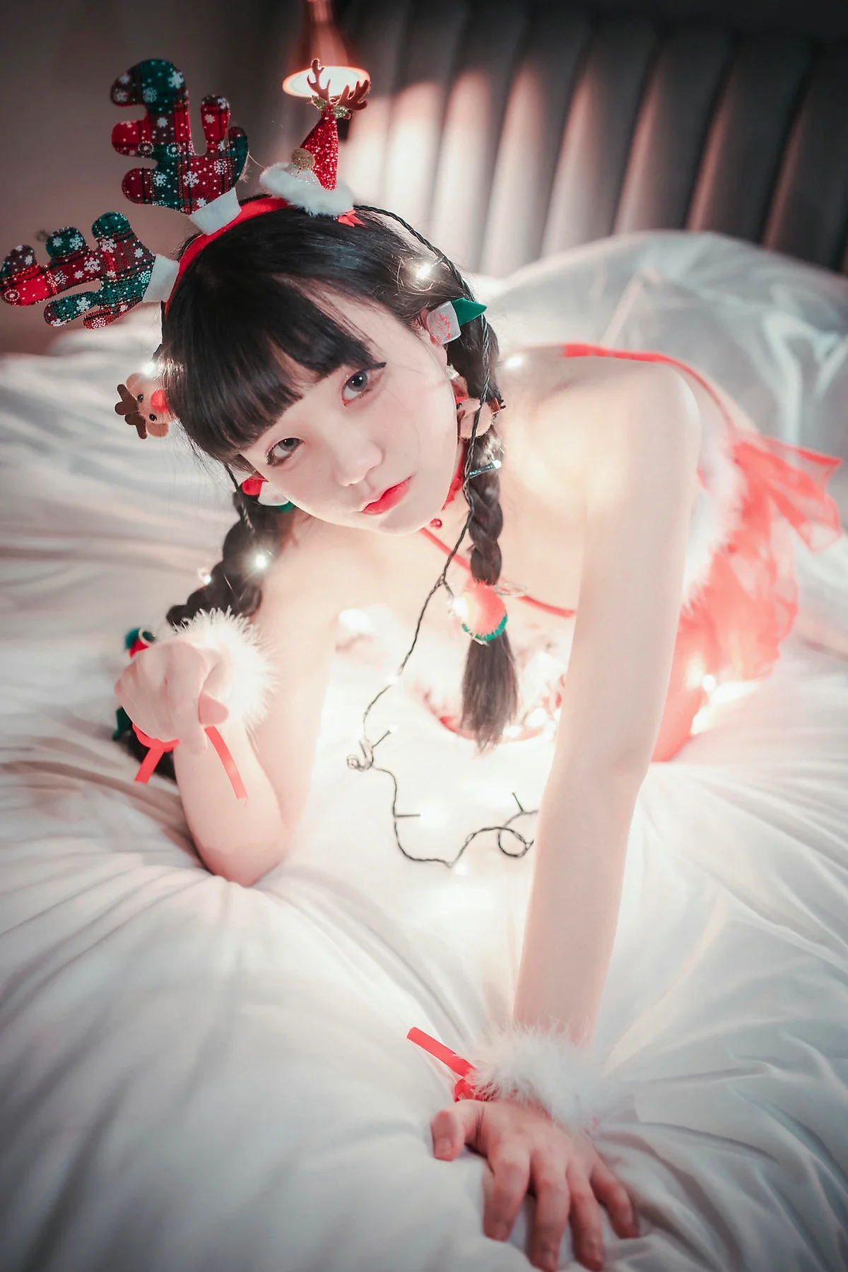 DJAWA No.106 Jeong Jenny红色麋鹿少女 - 4