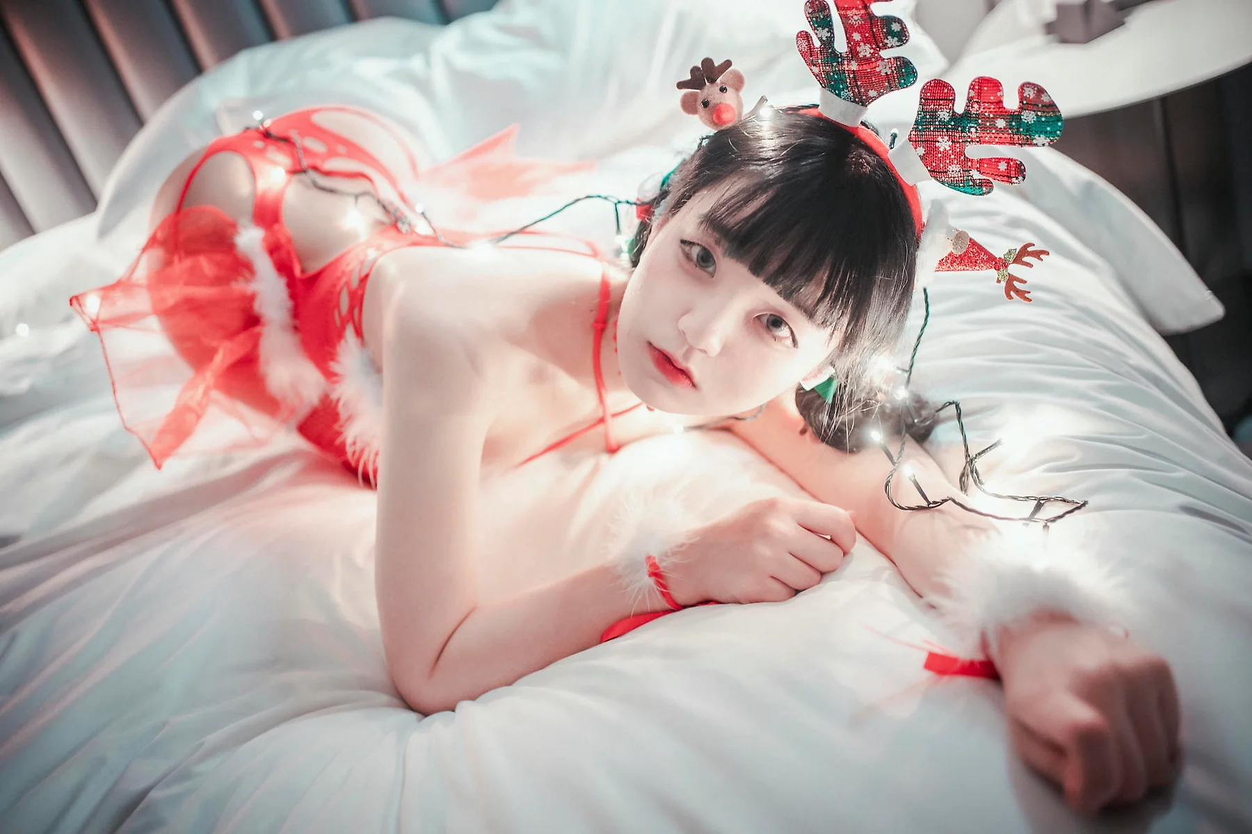 DJAWA No.106 Jeong Jenny红色麋鹿少女 - 6