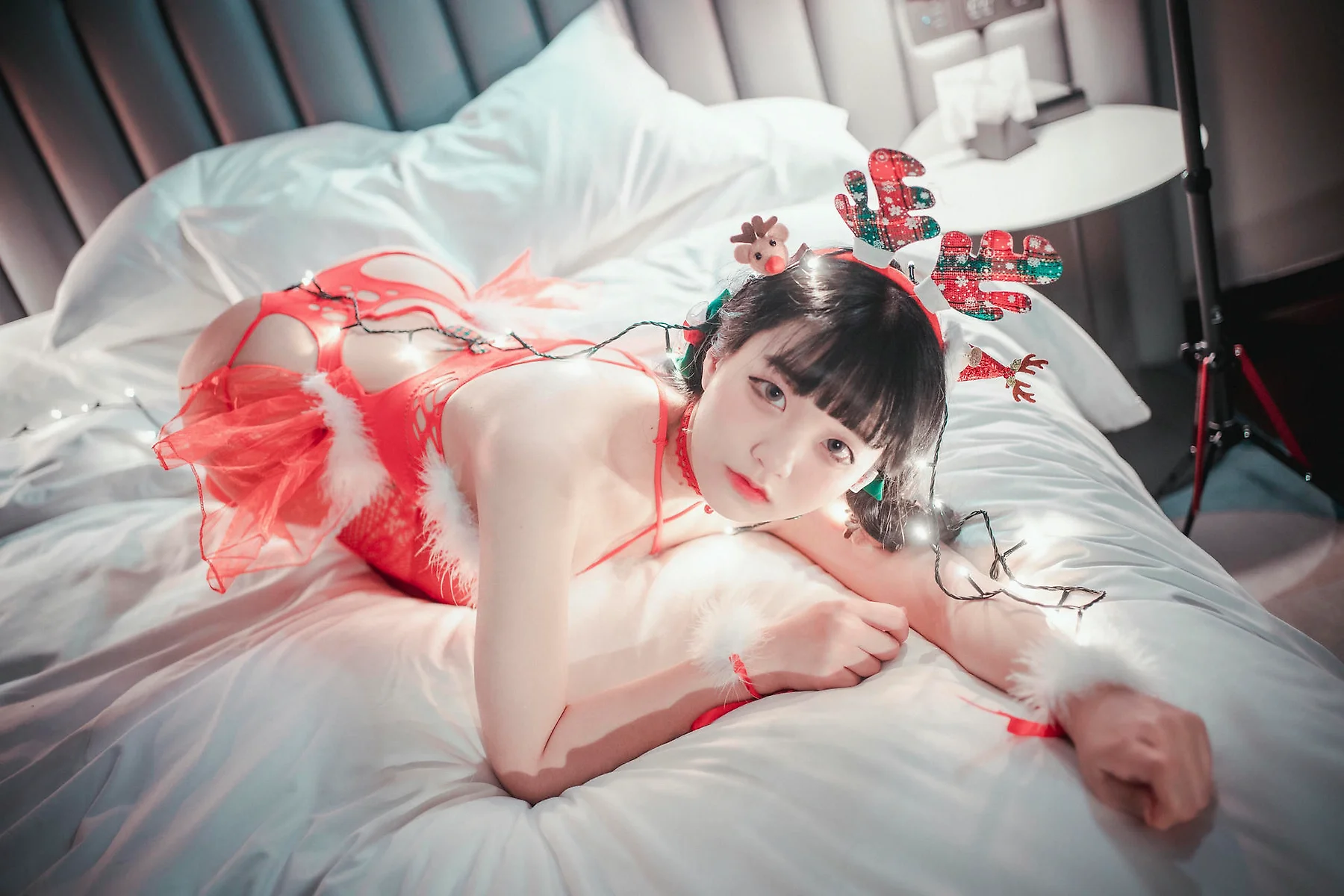 DJAWA No.106 Jeong Jenny红色麋鹿少女 - 8