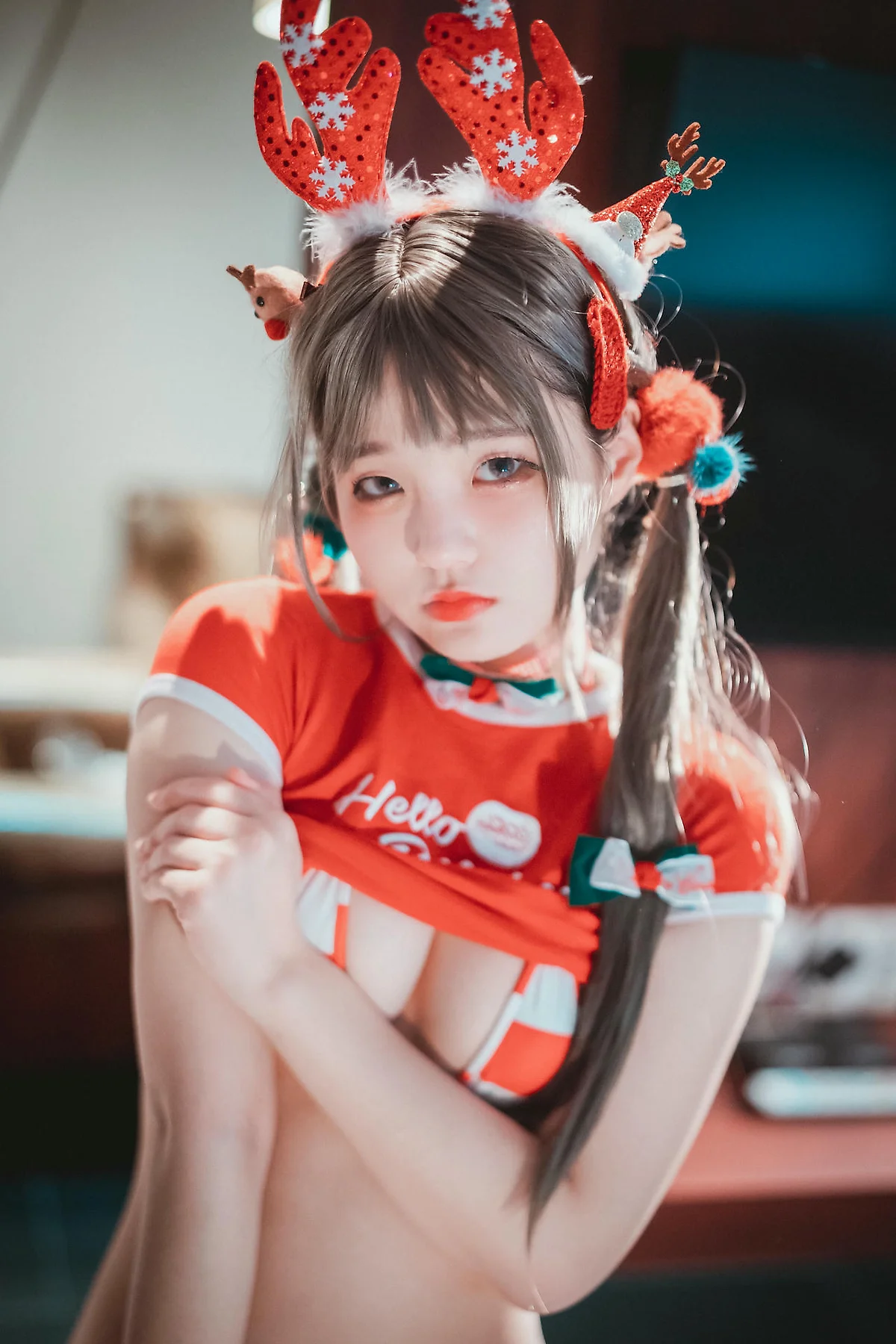 DJAWA No.106 Jeong Jenny红色麋鹿少女 - 1