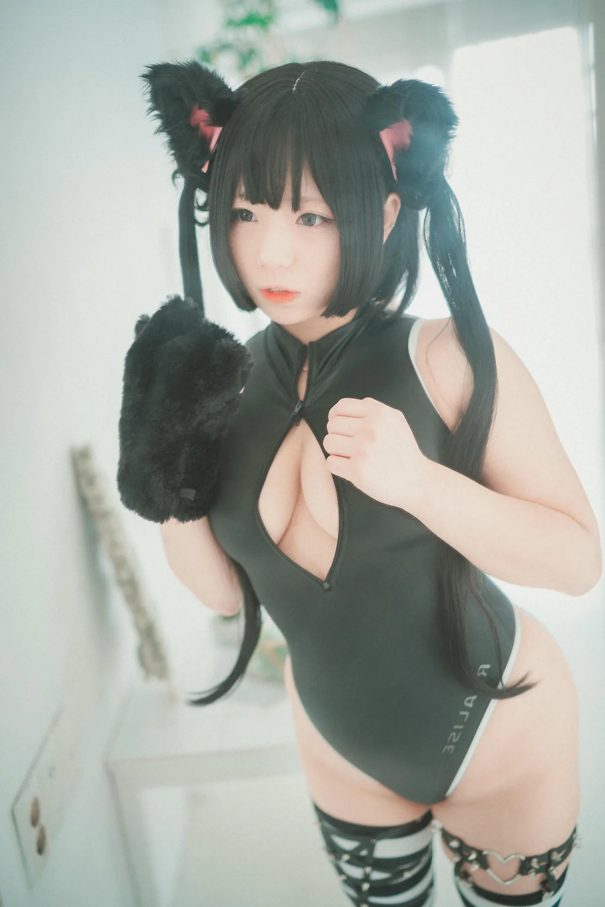 DJAWA No.115 Maruemon连体衣酥胸美乳 - 4
