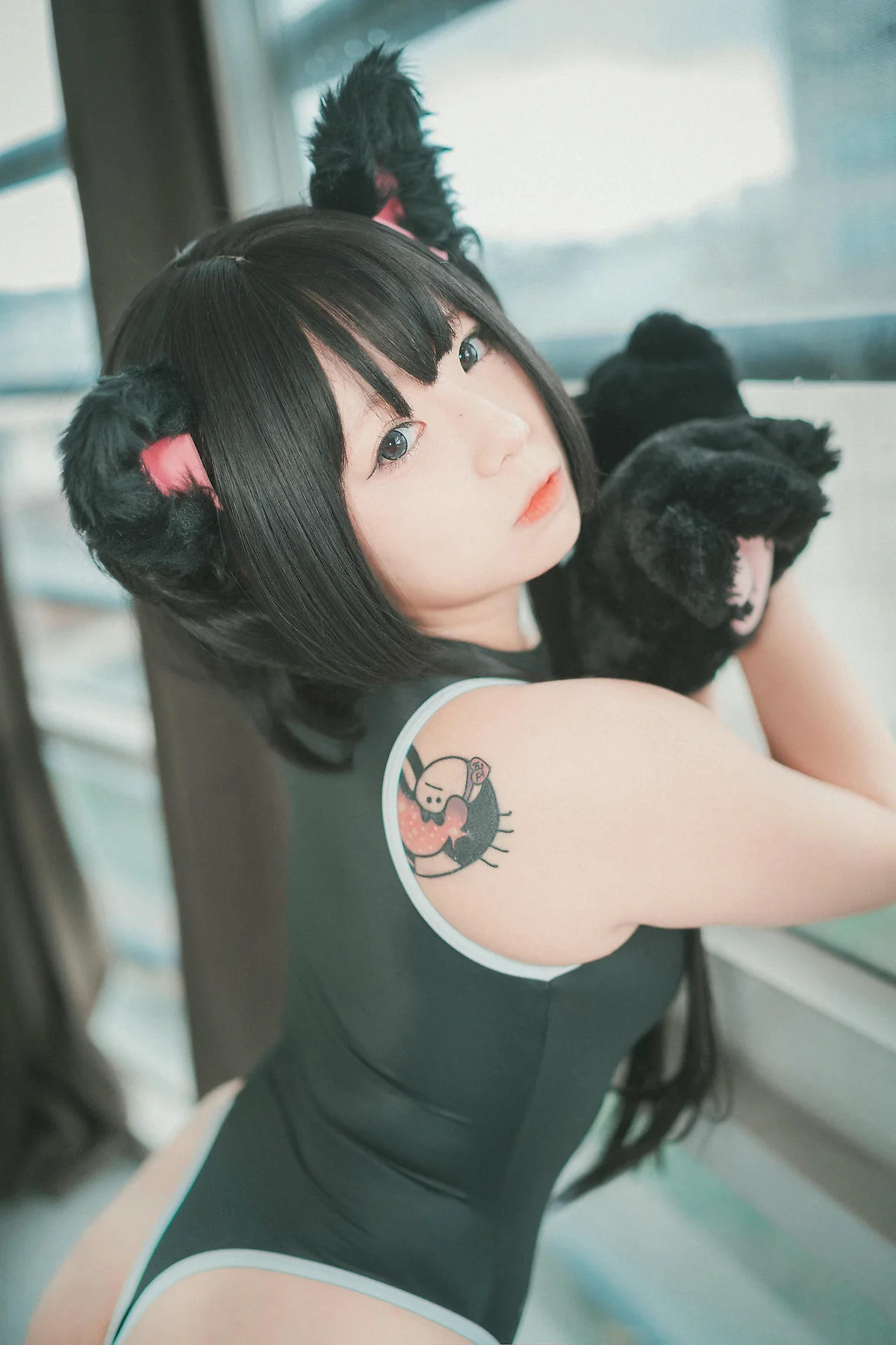 DJAWA No.115 Maruemon连体衣酥胸美乳 - 6