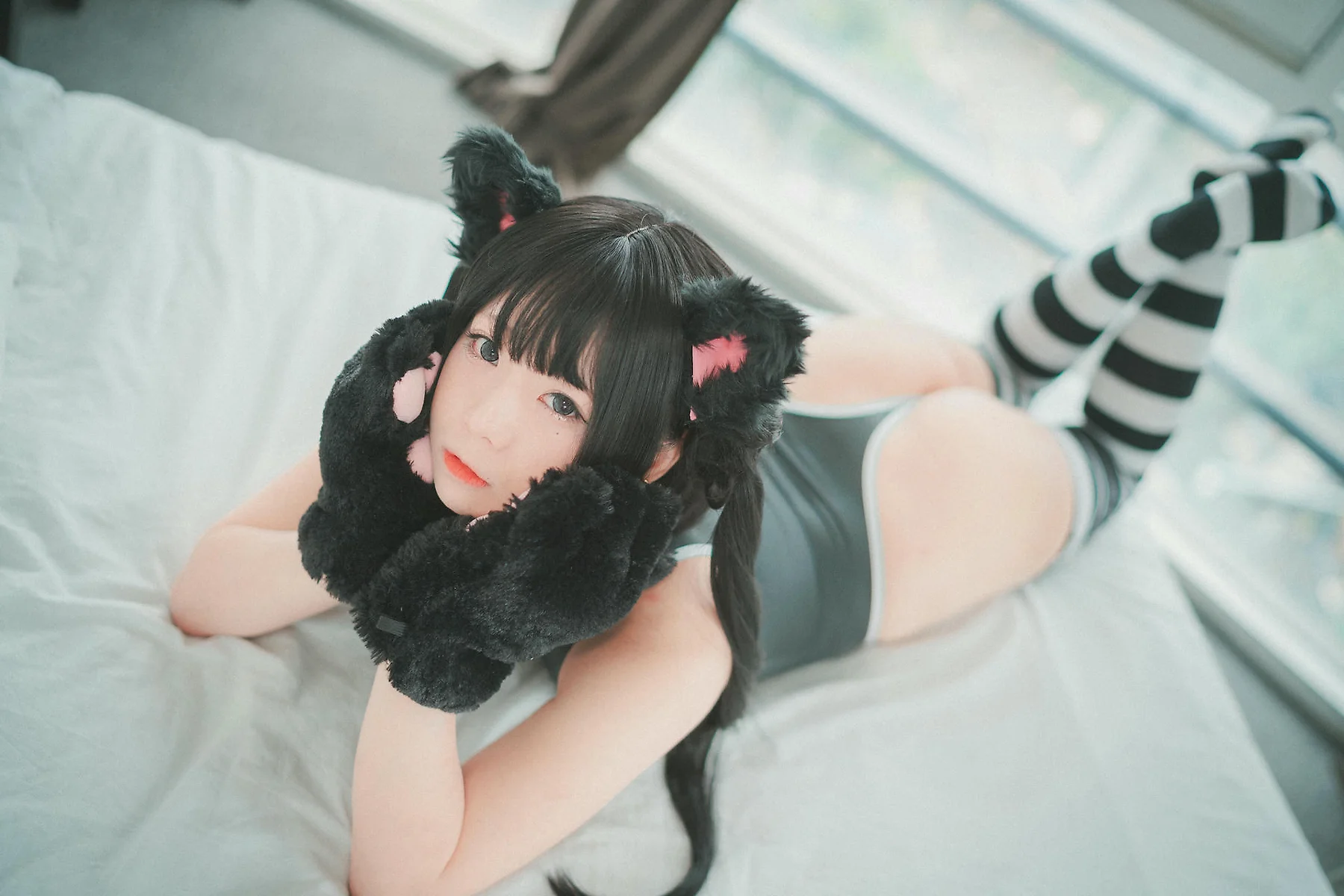 DJAWA No.115 Maruemon连体衣酥胸美乳 - 9