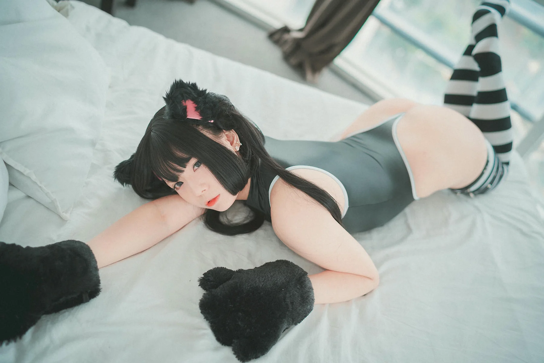 DJAWA No.115 Maruemon连体衣酥胸美乳 - 10