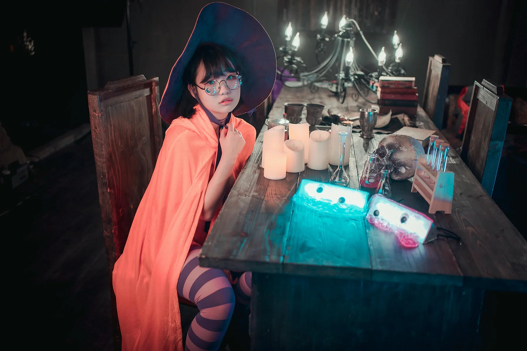 DJAWA No.123 Mimmi女巫制服少女写真 - 1