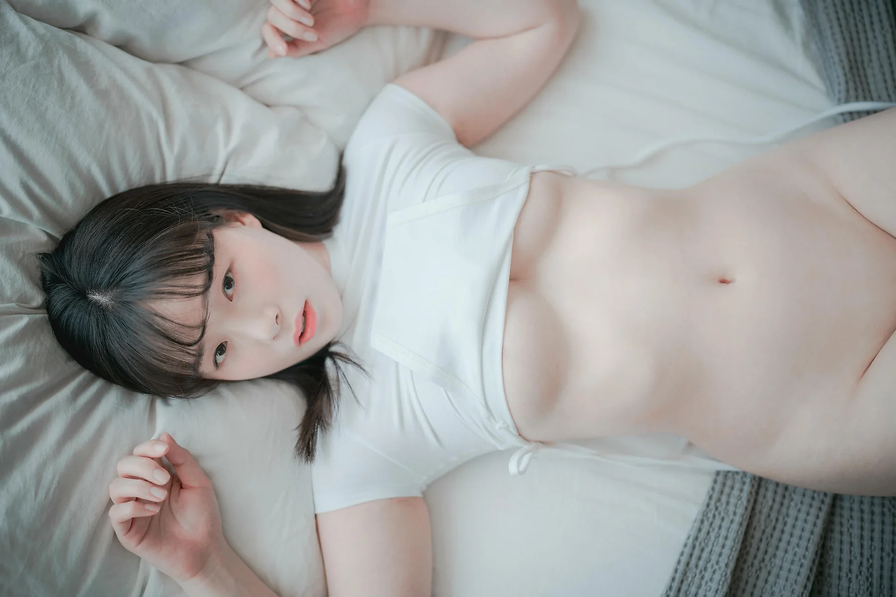 DJAWA No.125 Pia白丝翘臀连体衣 - 4