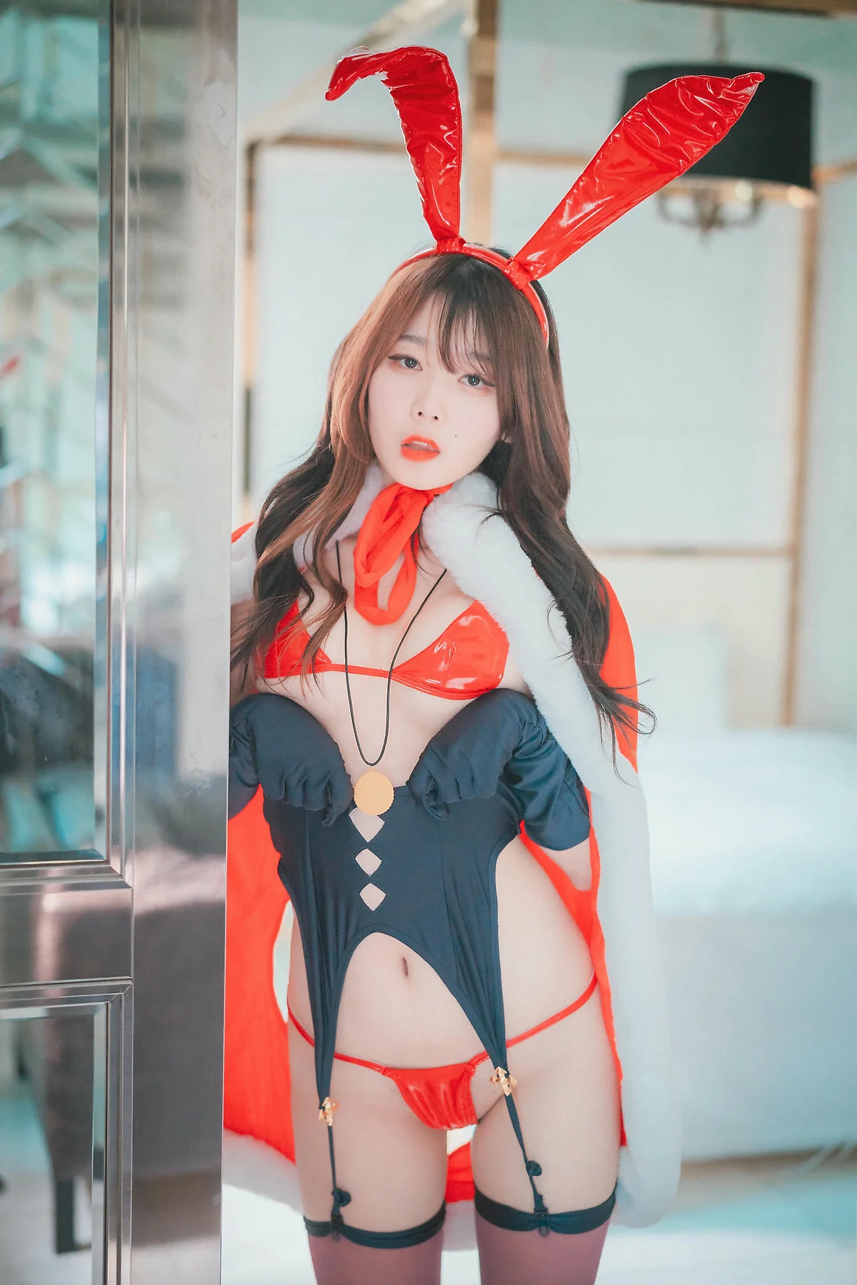 DJAWA No.143 Zia兔女郎乳贴翘臀 - 1