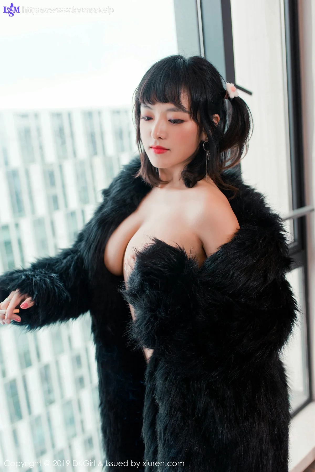 DKGirl DK御女郎 Vol.118 爆乳诱惑玉体孔袜 张花花 - 3
