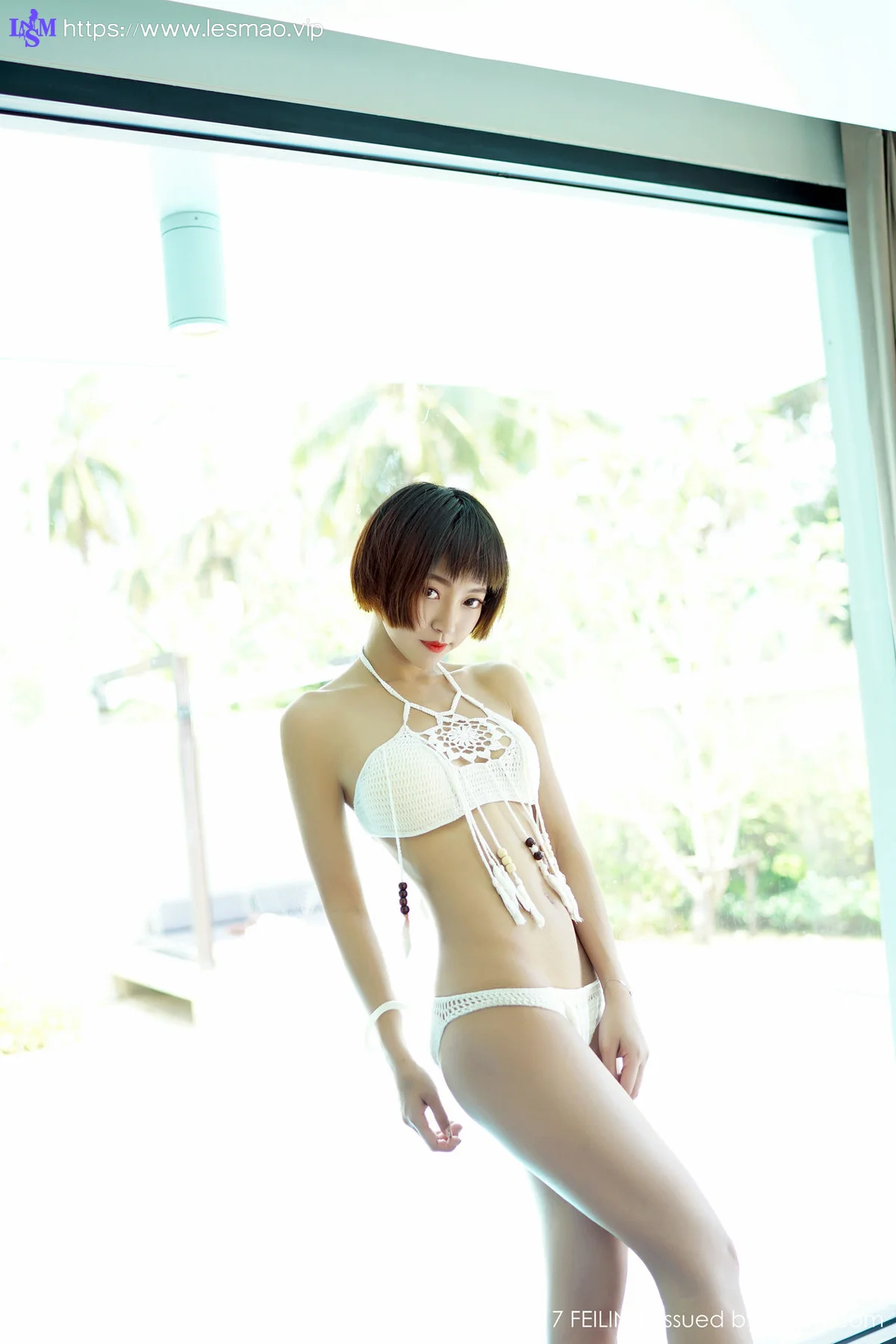 FeiLin 嗲囡囡 Vol.083 Modo 冯木木LRIS 比基尼湿身 - 4