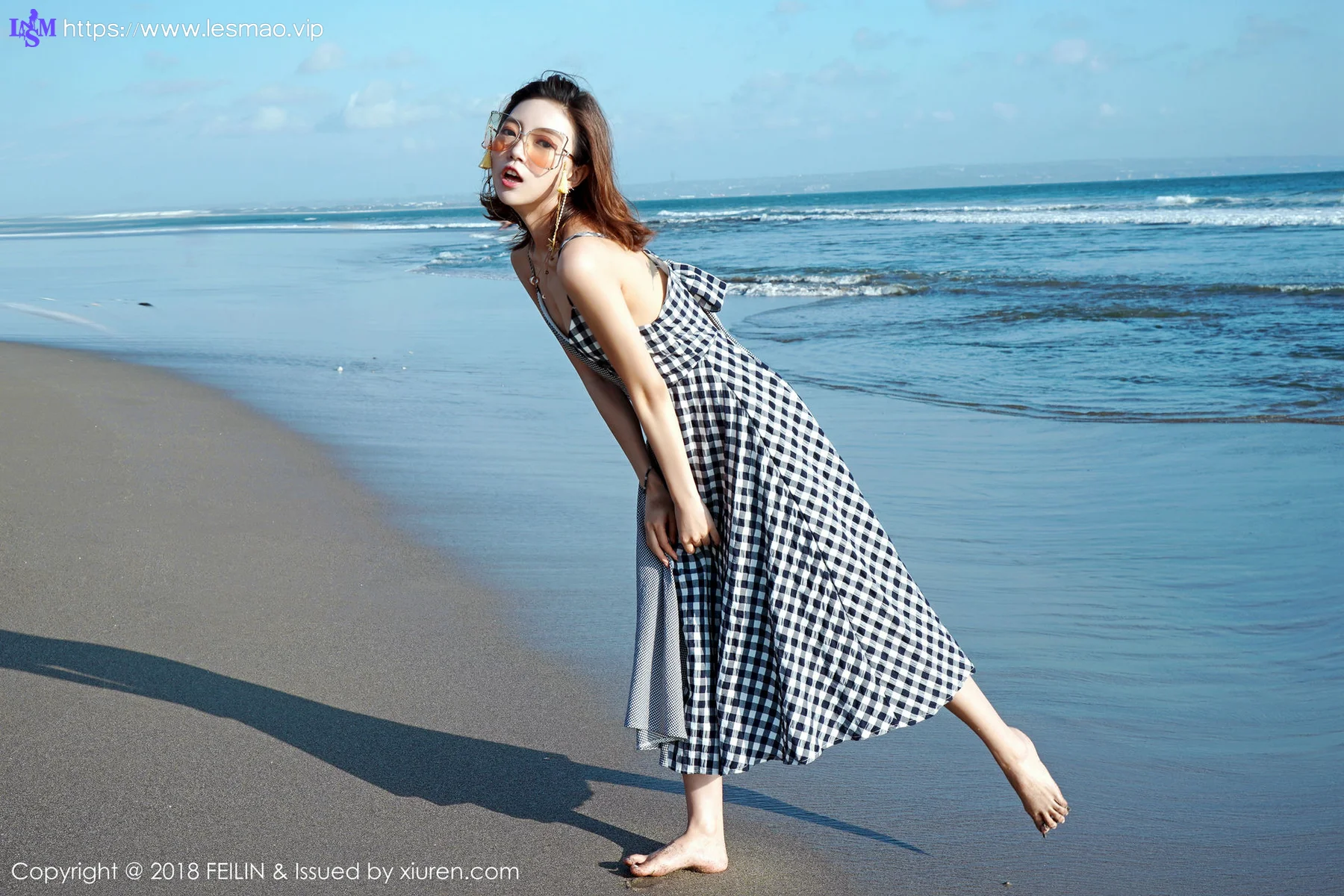 FeiLin 嗲囡囡 Vol.142 冯木木LRIS沙滩美女写真 - 8