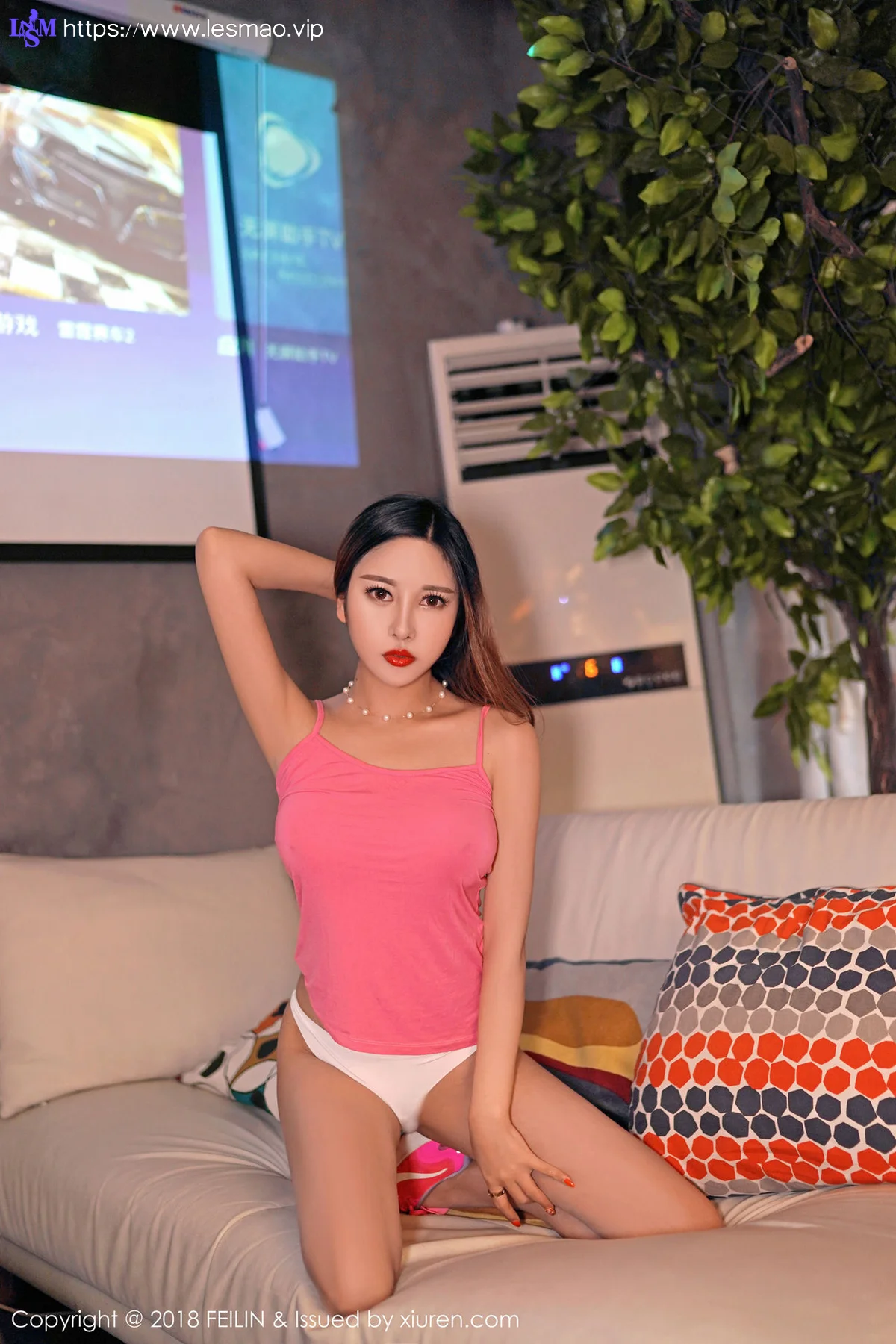FeiLin 嗲囡囡 Vol.168 李梓熙烈焰红唇 - 10