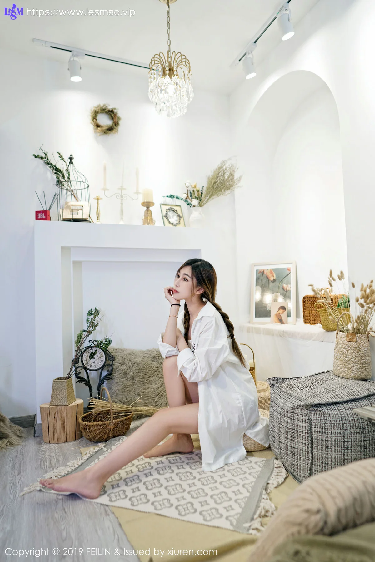 FeiLin 嗲囡囡 Vol.185 星星star 首套写真长腿模特 - 2