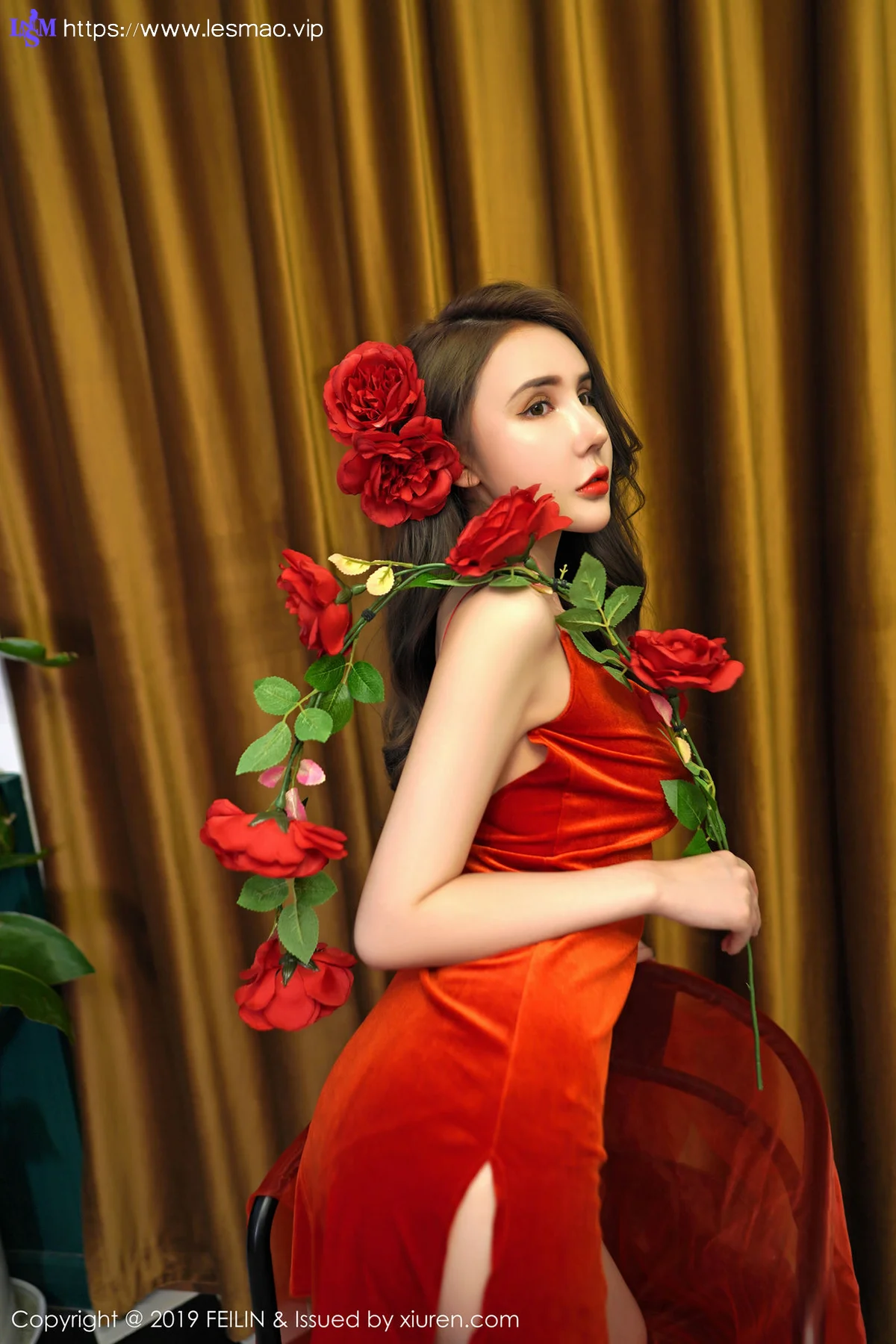FeiLin 嗲囡囡 Vol.200 伍月may首套写真 - 2