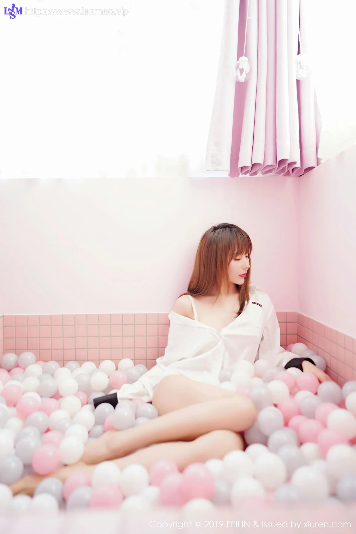 FeiLin 嗲囡囡 Vol.214 程梓首套写真 - 5