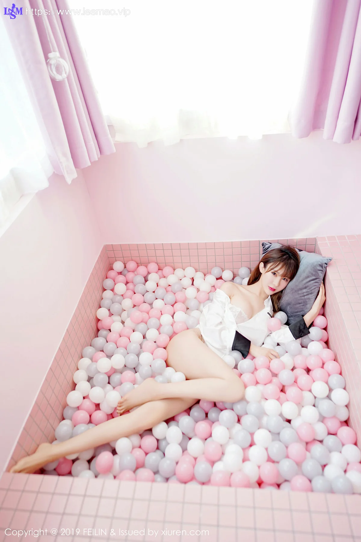 FeiLin 嗲囡囡 Vol.214 程梓首套写真 - 7