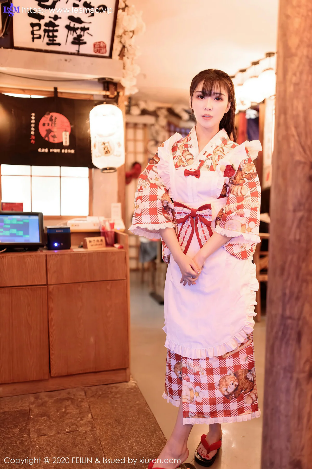 FeiLin 嗲囡囡 Vol.360 性感和服制服 小波多 - 5