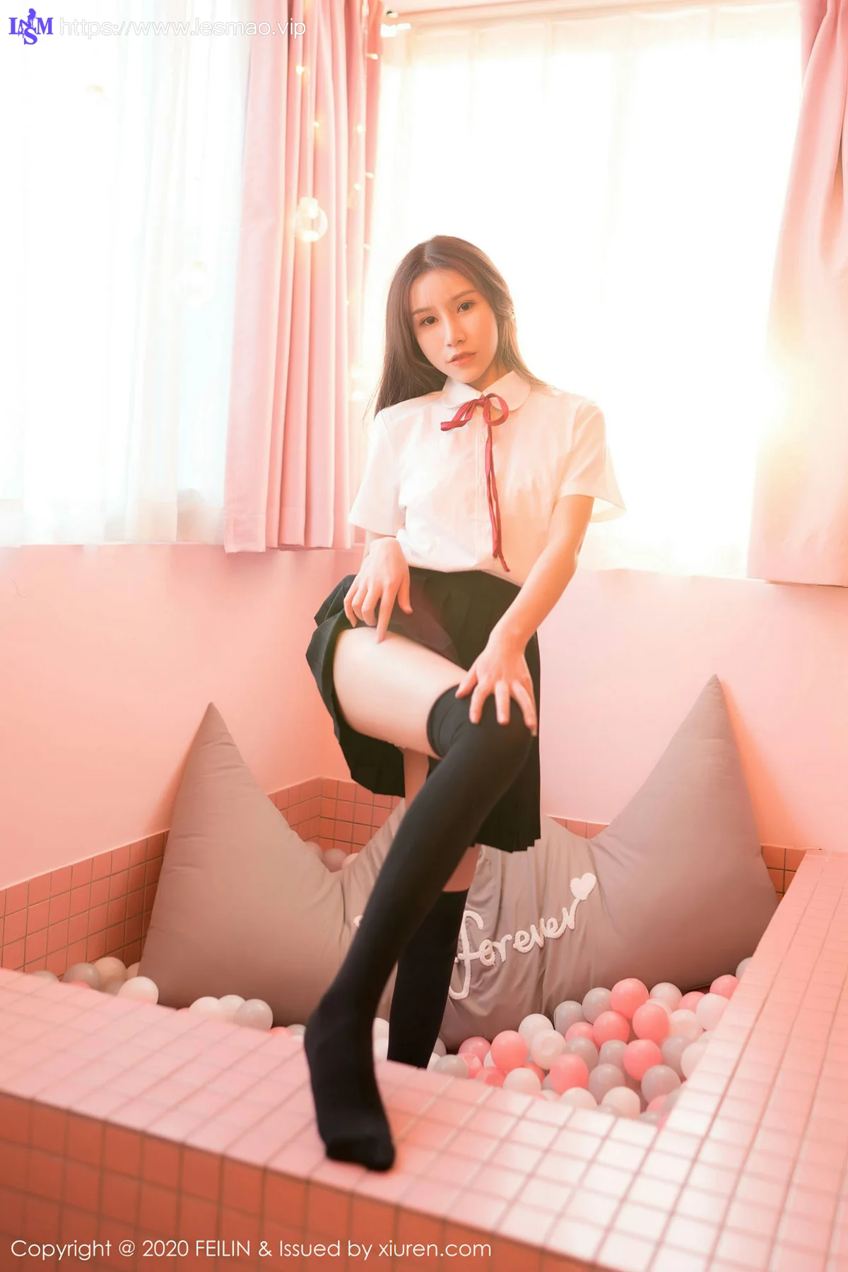 FeiLin 嗲囡囡 Vol.361 jk制服 茯苓 新人模特 - 5