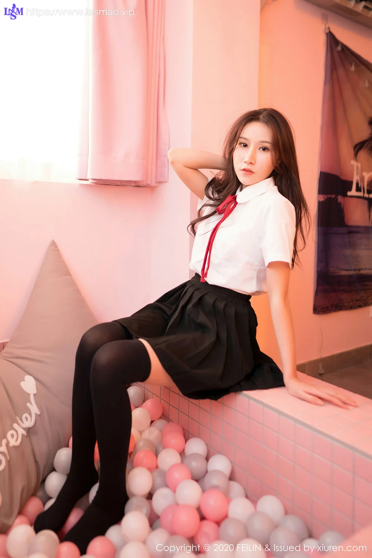 FeiLin 嗲囡囡 Vol.361 jk制服 茯苓 新人模特 - 7