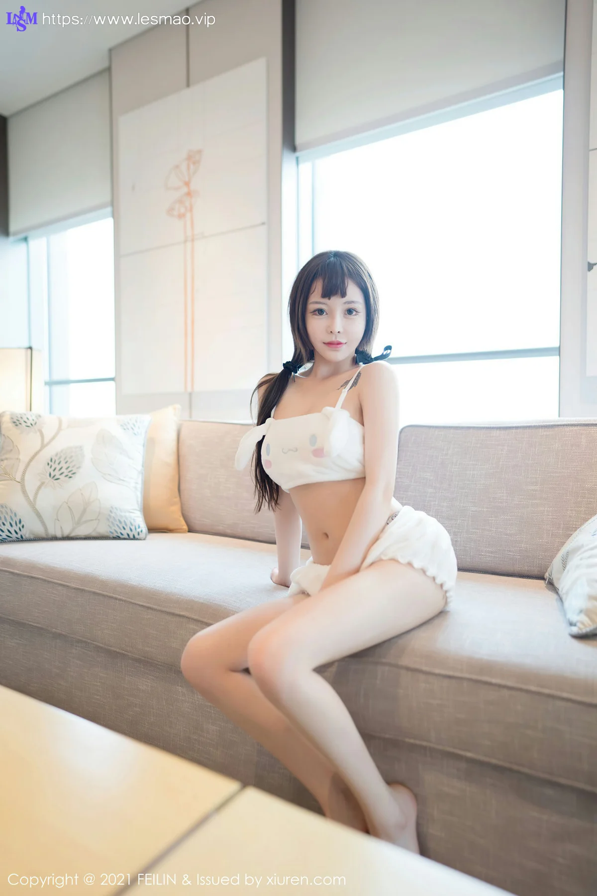 FeiLin 嗲囡囡 Vol.365 柔甜妹子 哩哩呀 新人模特 - 1