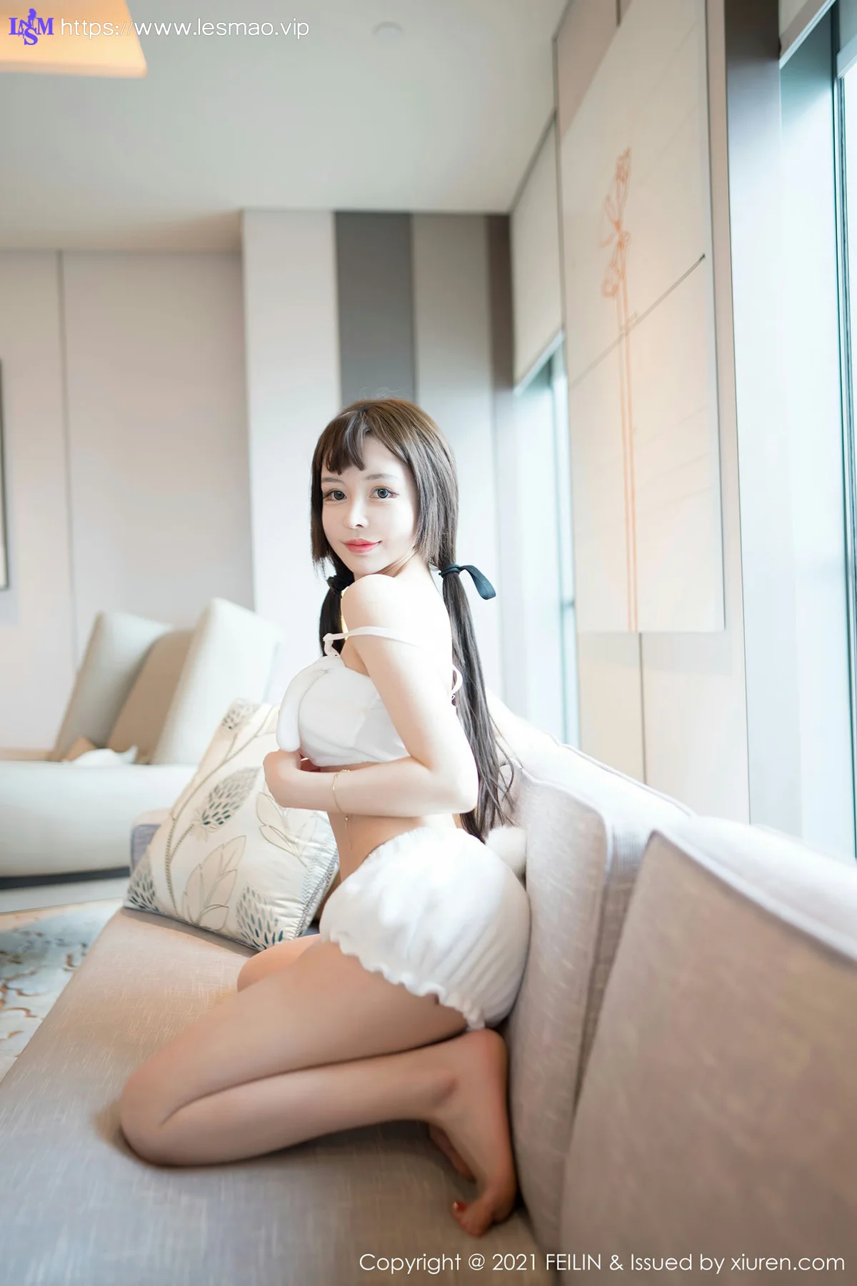 FeiLin 嗲囡囡 Vol.365 柔甜妹子 哩哩呀 新人模特 - 6