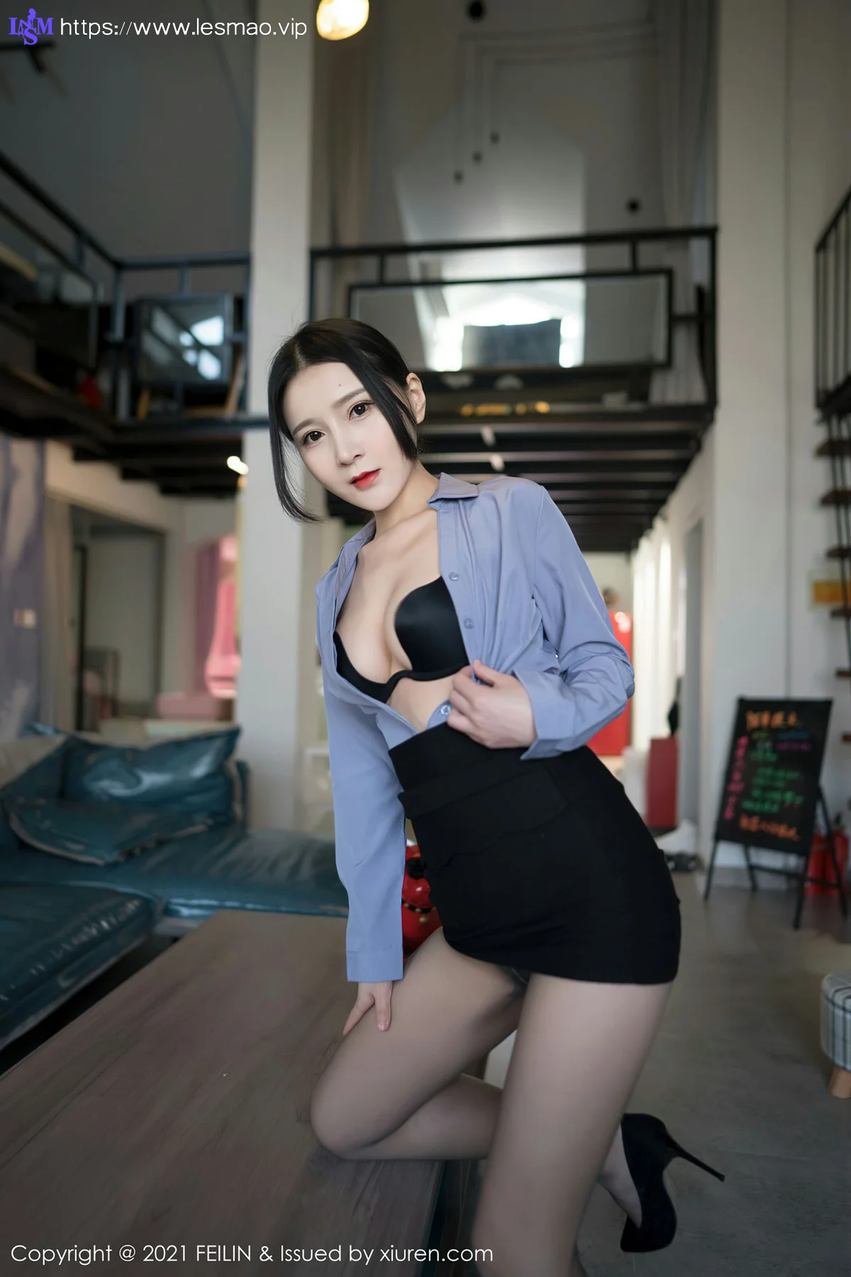 FeiLin 嗲囡囡 Vol.369 职场秘书ol 林煊煊 - 10