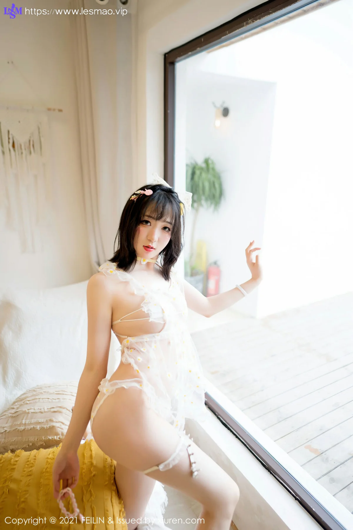 FeiLin 嗲囡囡 Vol.411 娇小多姿 龙女宝宝 第三套写真 - 6