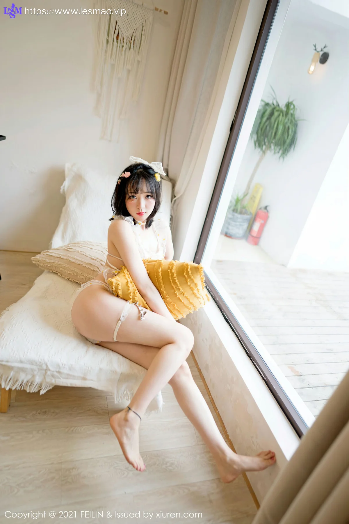 FeiLin 嗲囡囡 Vol.411 娇小多姿 龙女宝宝 第三套写真 - 9
