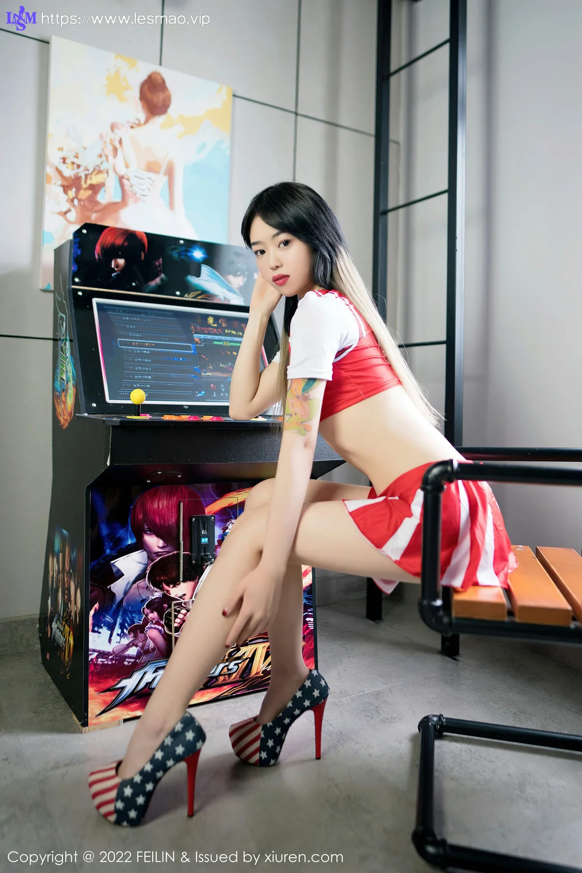 FeiLin 嗲囡囡 Vol.443  白色运动服 奶瓶. 性感写真33 - 10