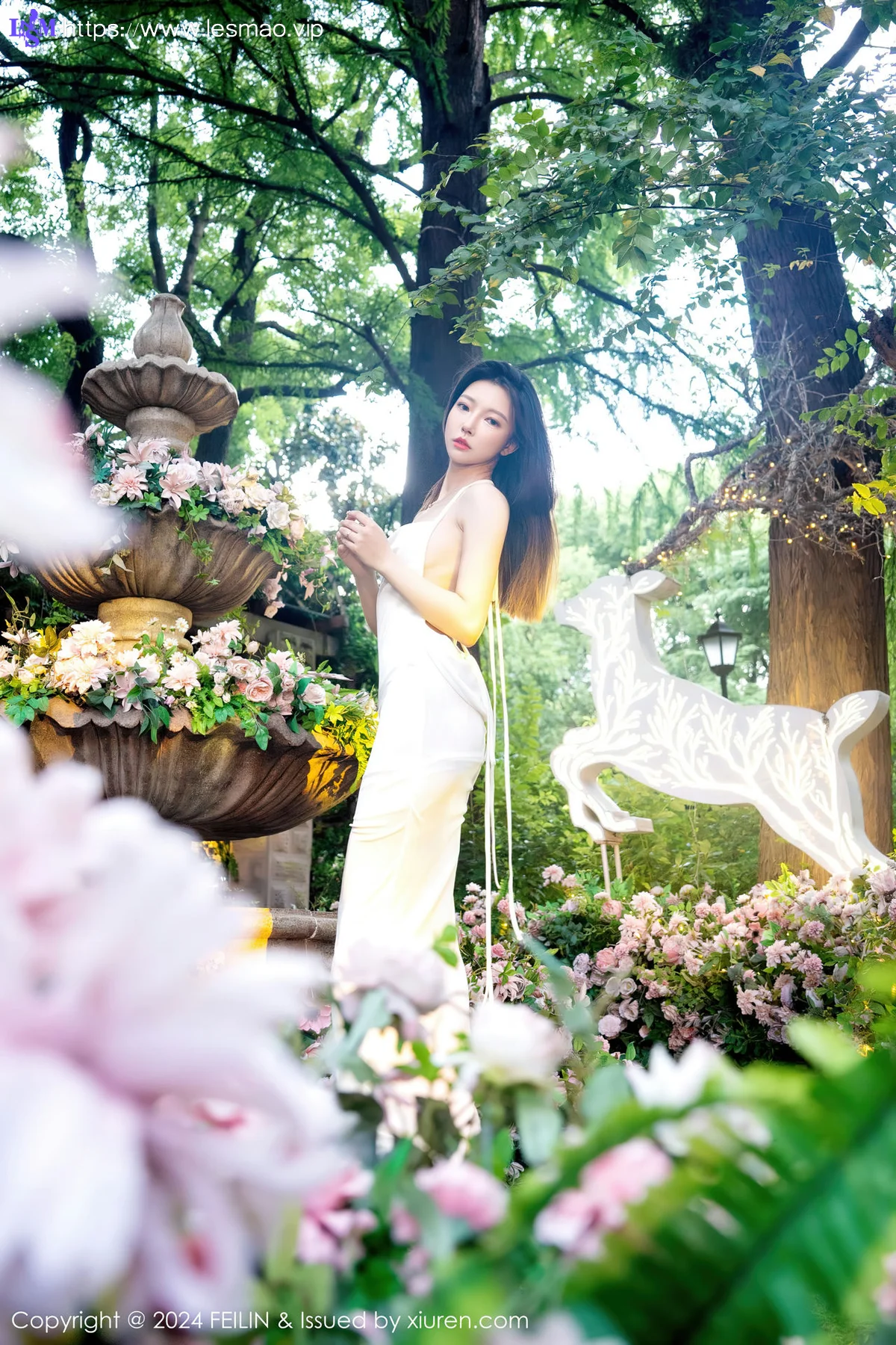 FeiLin 嗲囡囡 Vol.472  冯木木LRIS 蕾丝内衣性感写真 - 1
