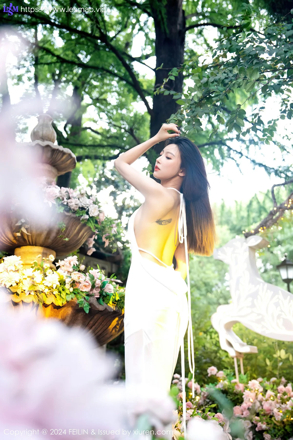 FeiLin 嗲囡囡 Vol.472  冯木木LRIS 蕾丝内衣性感写真 - 4
