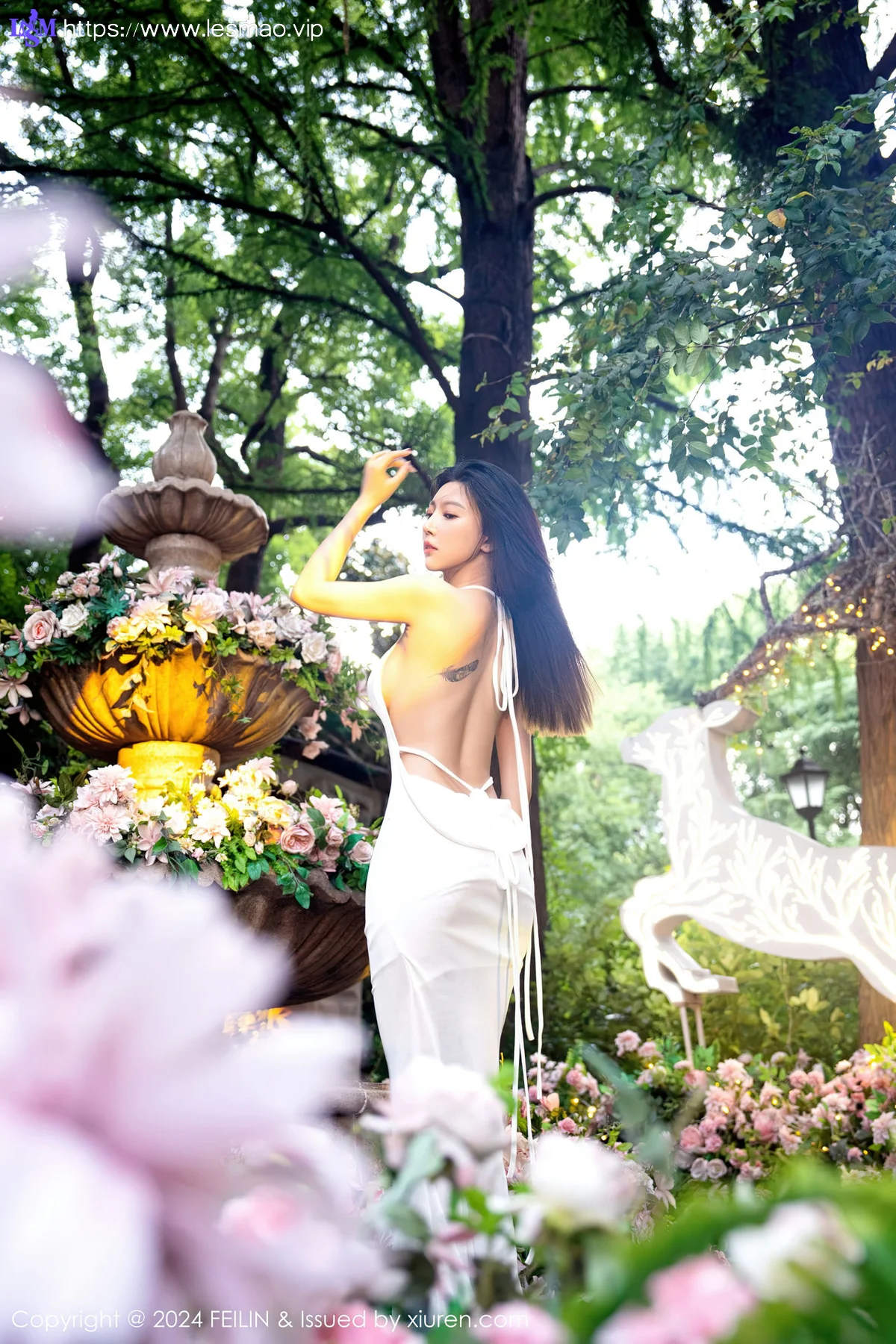 FeiLin 嗲囡囡 Vol.472  冯木木LRIS 蕾丝内衣性感写真 - 5