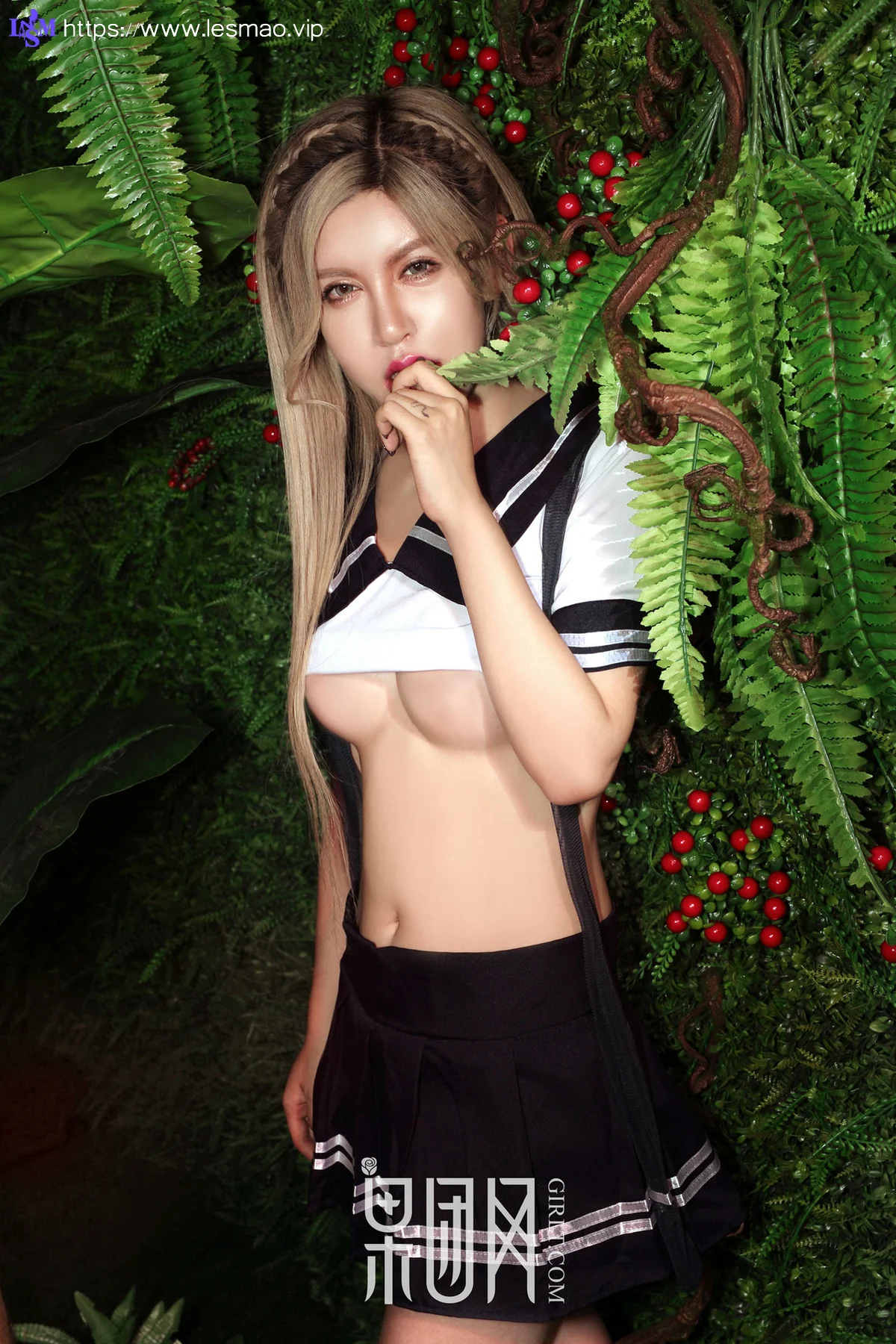 GIRLT 果团网 No.001 Modo 混血美女张琳熙 - 5