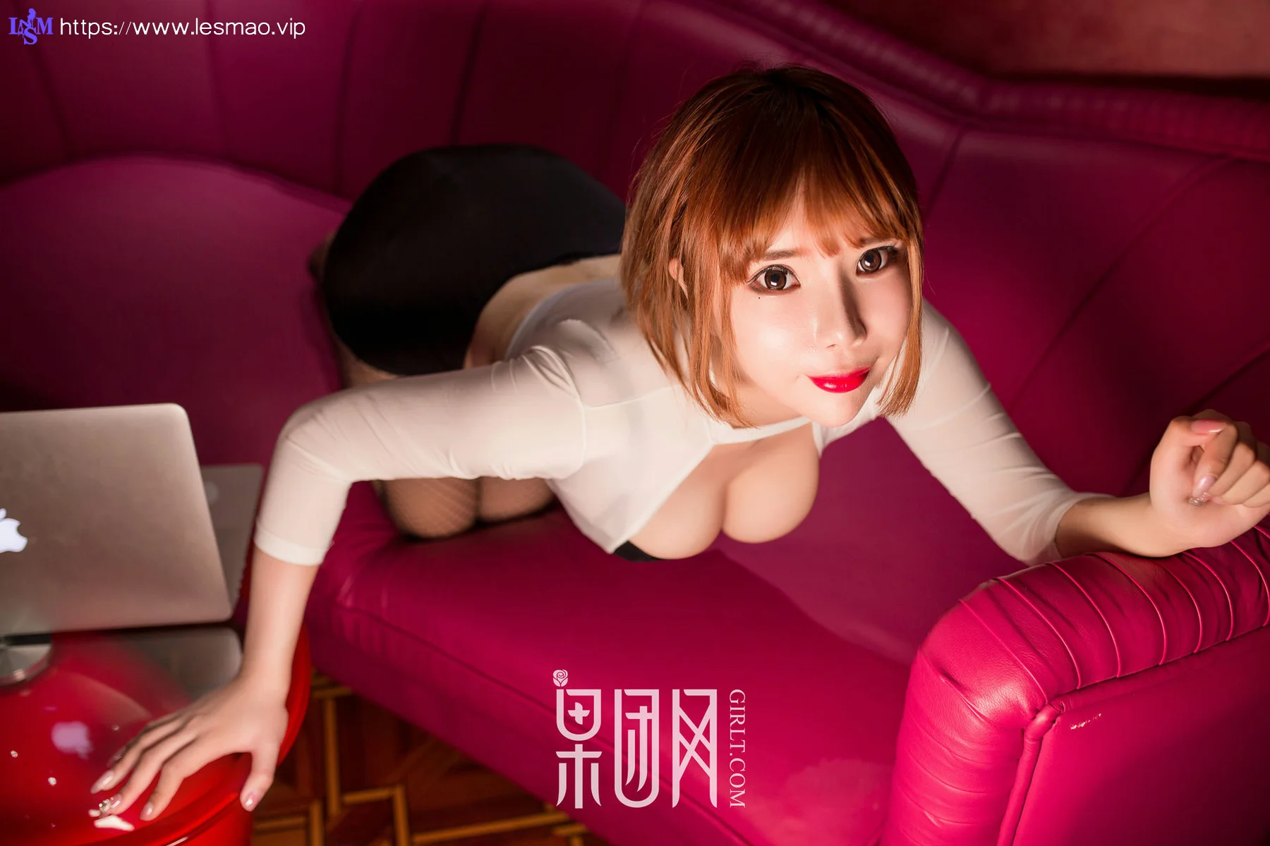 GIRLT 果团网 No.064 Modo 波霸妖妖酱跪趴制服_教主VAE - 9