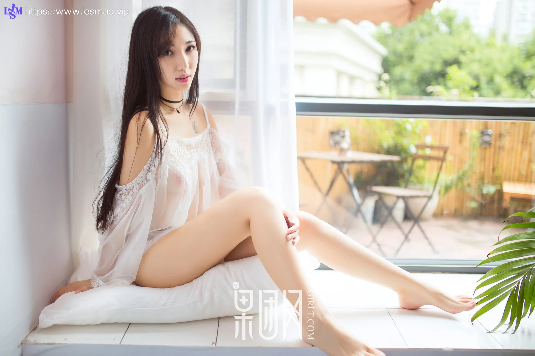 GIRLT 果团网 No.078 Modo 小雨白丝_薄荷叶SUMMER - 3